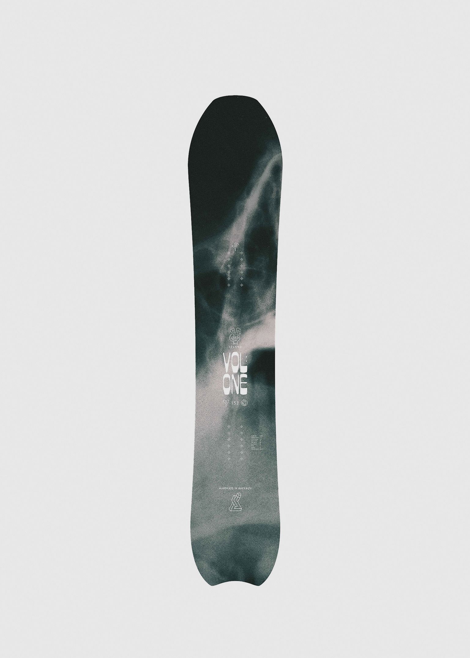 Volume 1 B&W Snowboard image
