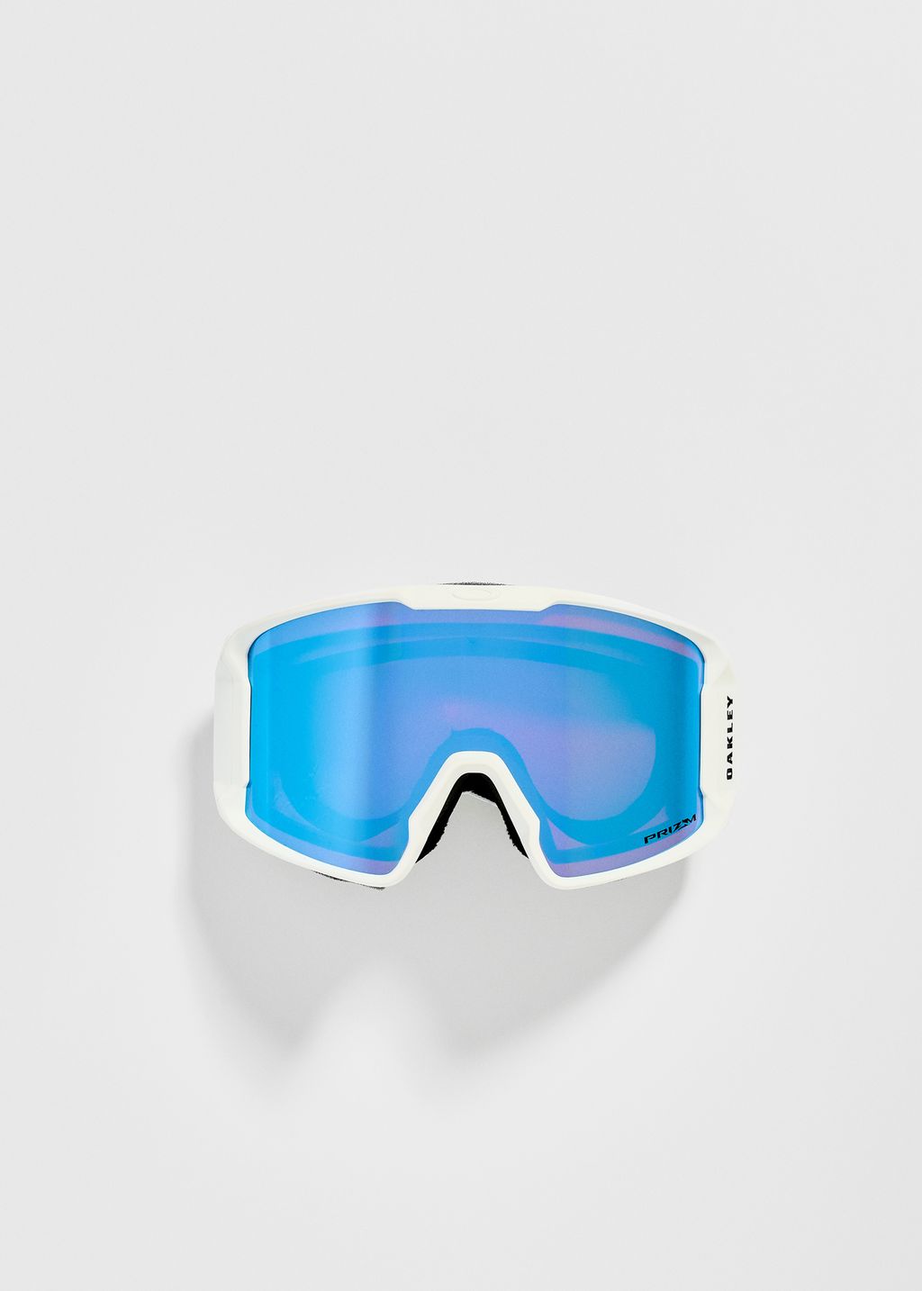 Line Miner M Matte White / Prizm Sapphire Iridium Goggles