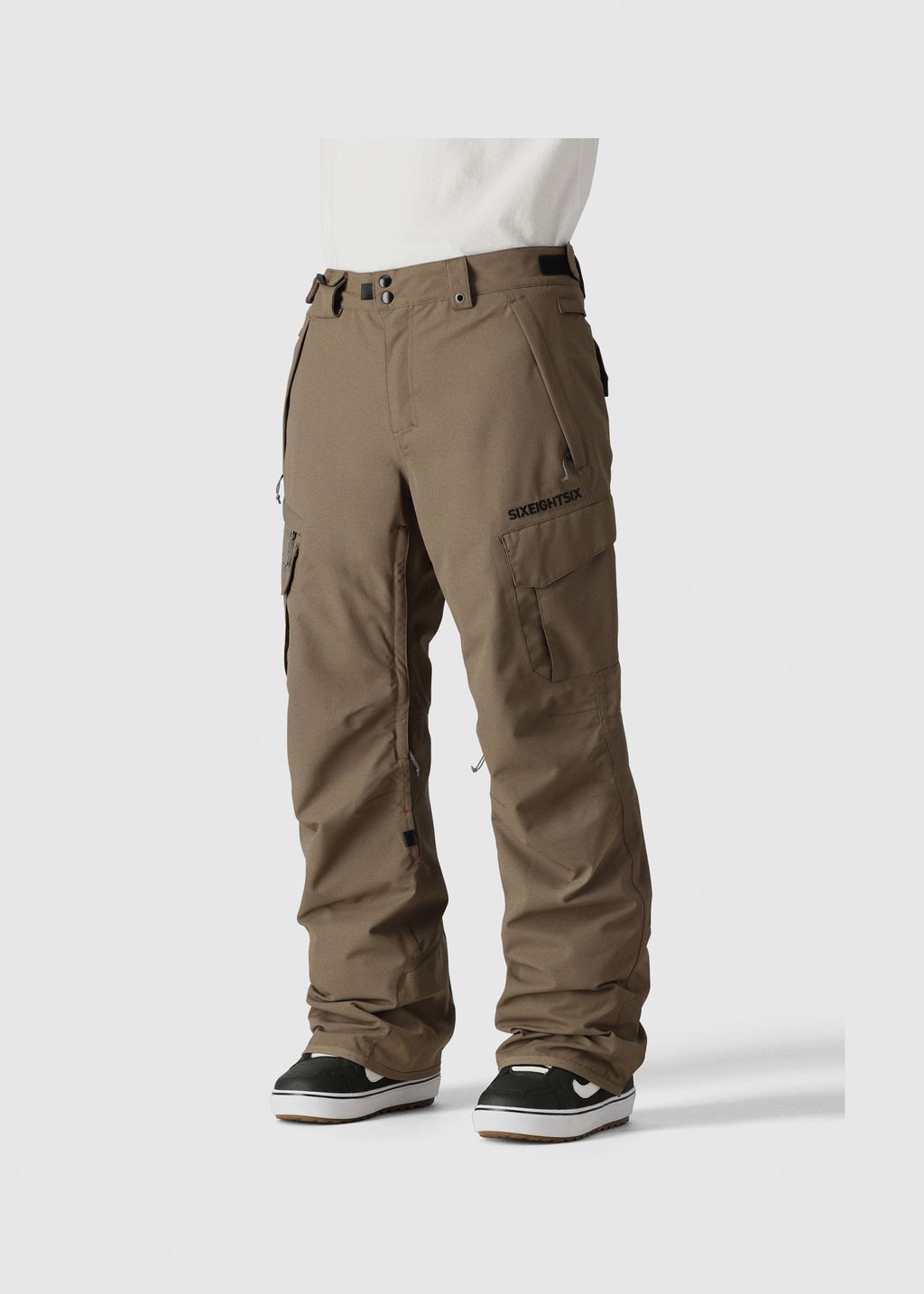 スノーボード UNFRM MILITARY SNOW CARGO PANTS SAND L Autumn Natural