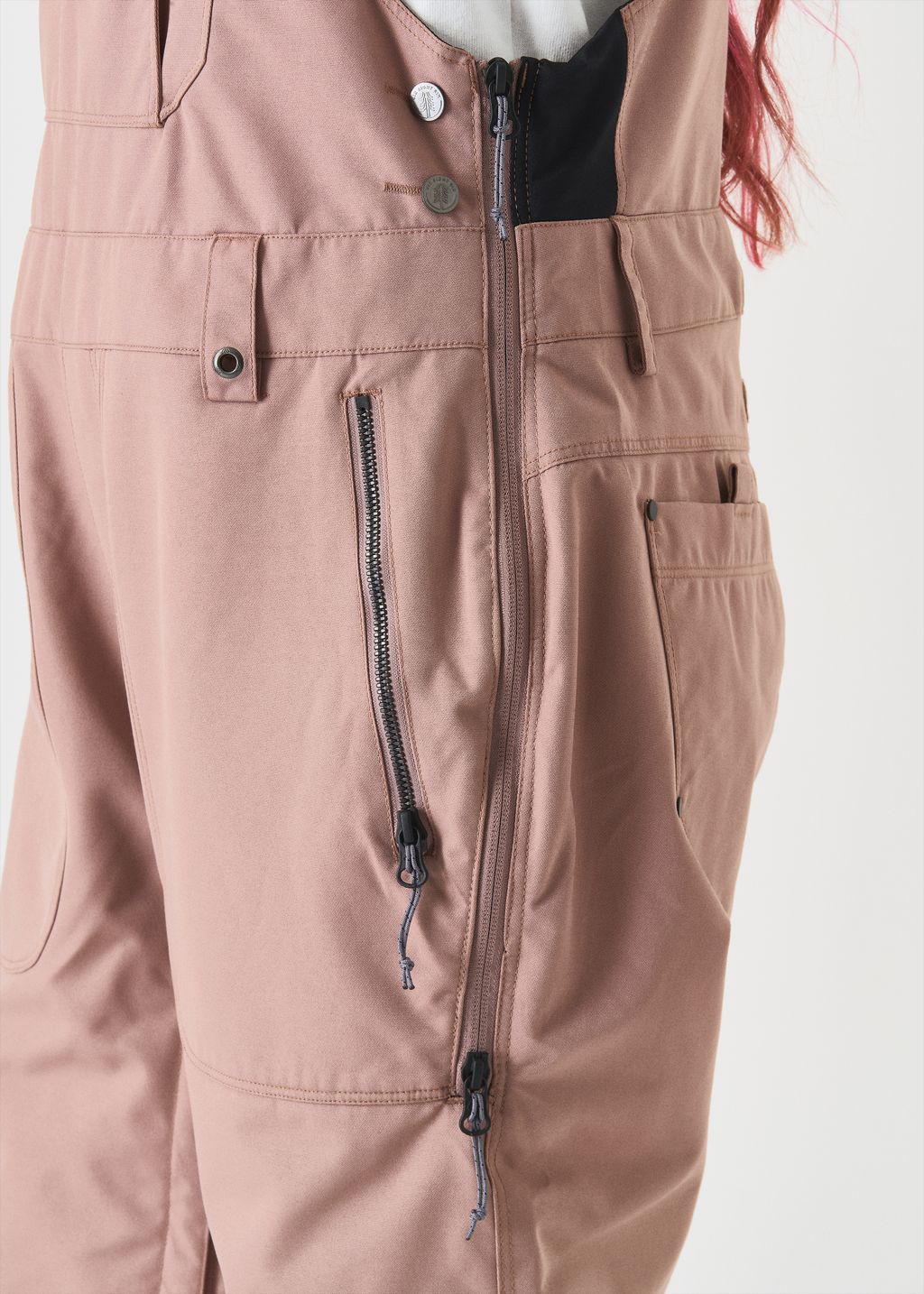 Powder Town Black Magic Bib Snow Pants Women's Cypress Green