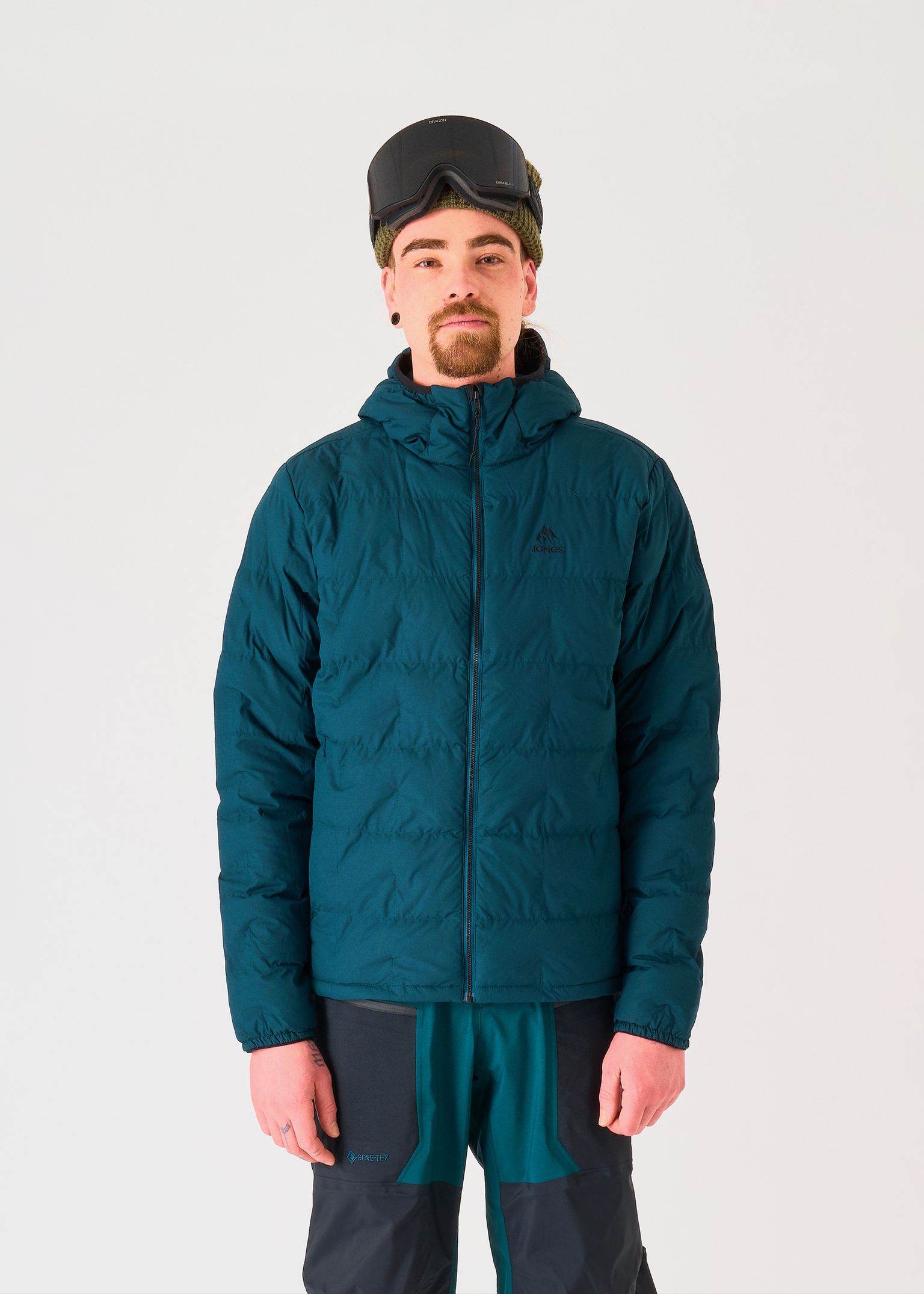 Dark Start Insulated Recycled Hooded Jacket image