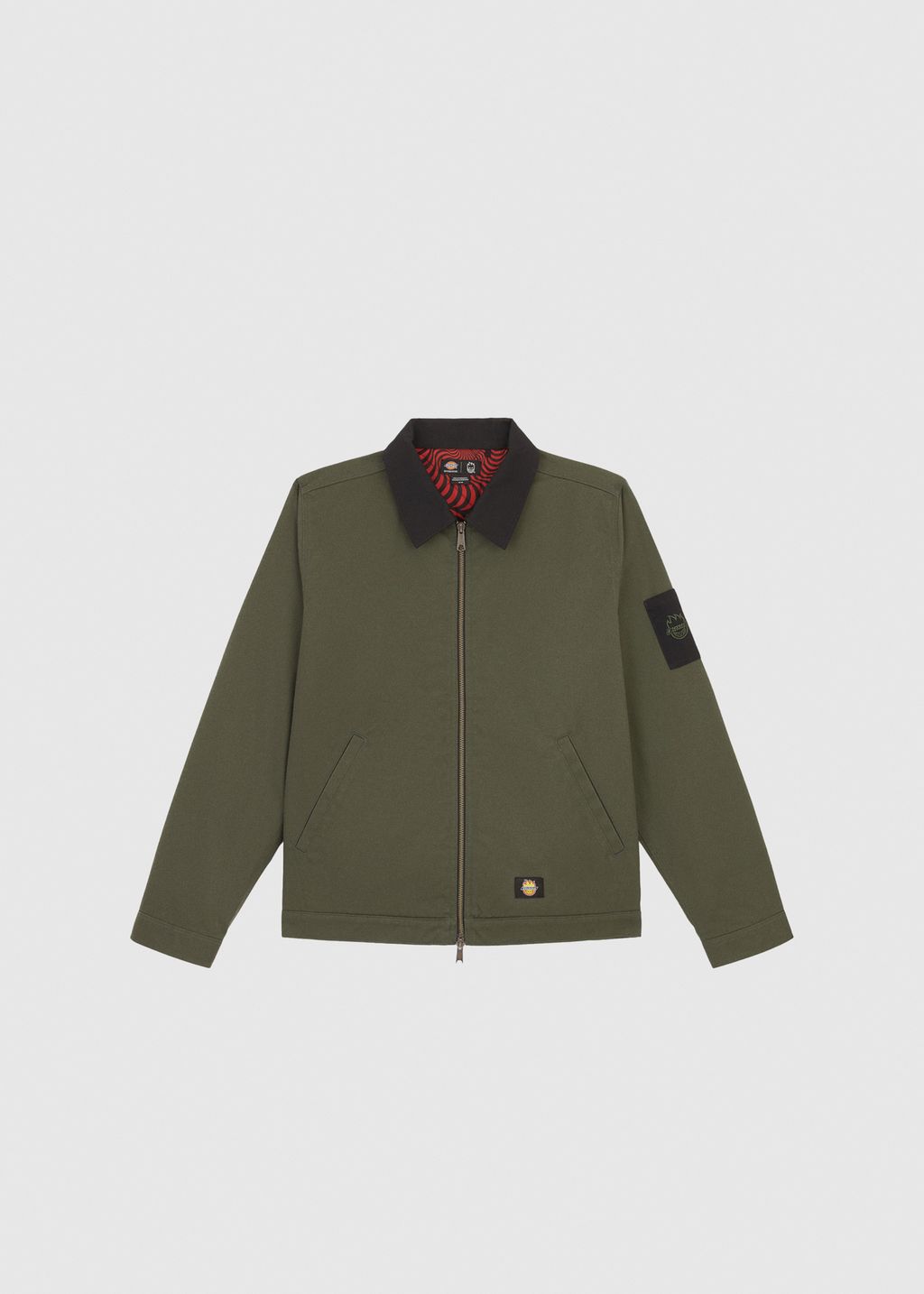 N*E様 SPITFIRE VINTAGE JACKET VINTAGE Spitfire Wheels Windbreaker Snap Jacket Mens Size Sm