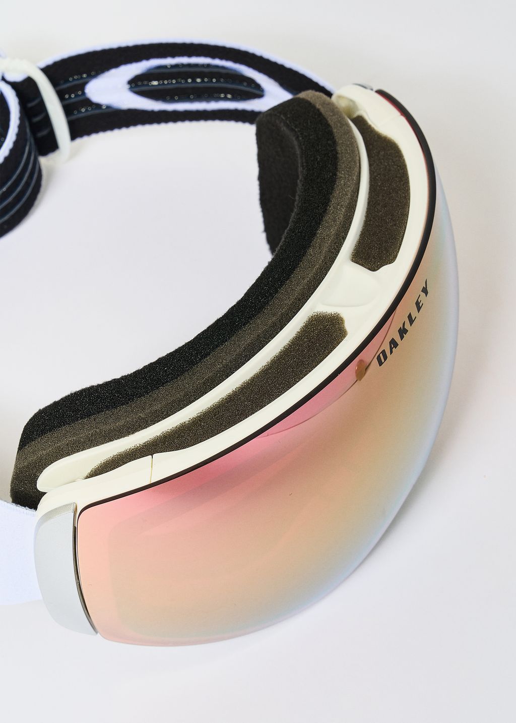 Oakley Flight Deck M Matte White / Prizm Rose Gold Iridium Goggles