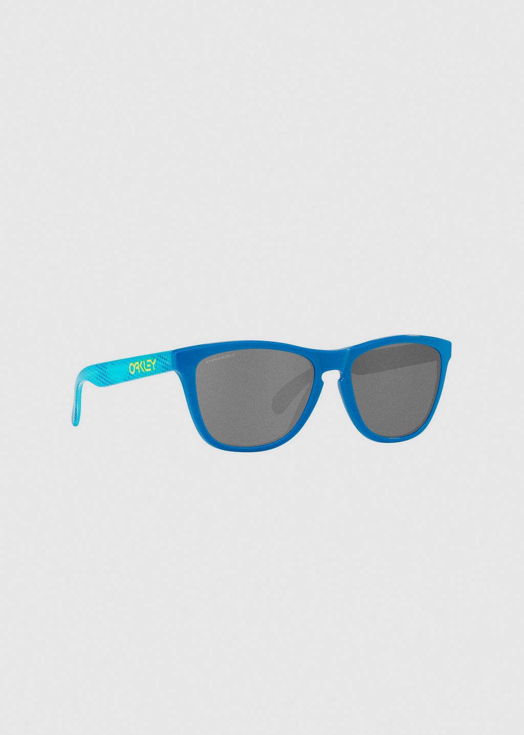 Oakley Frogskins Hi Res Polished Sapphire / Prizm Black Sunglasses