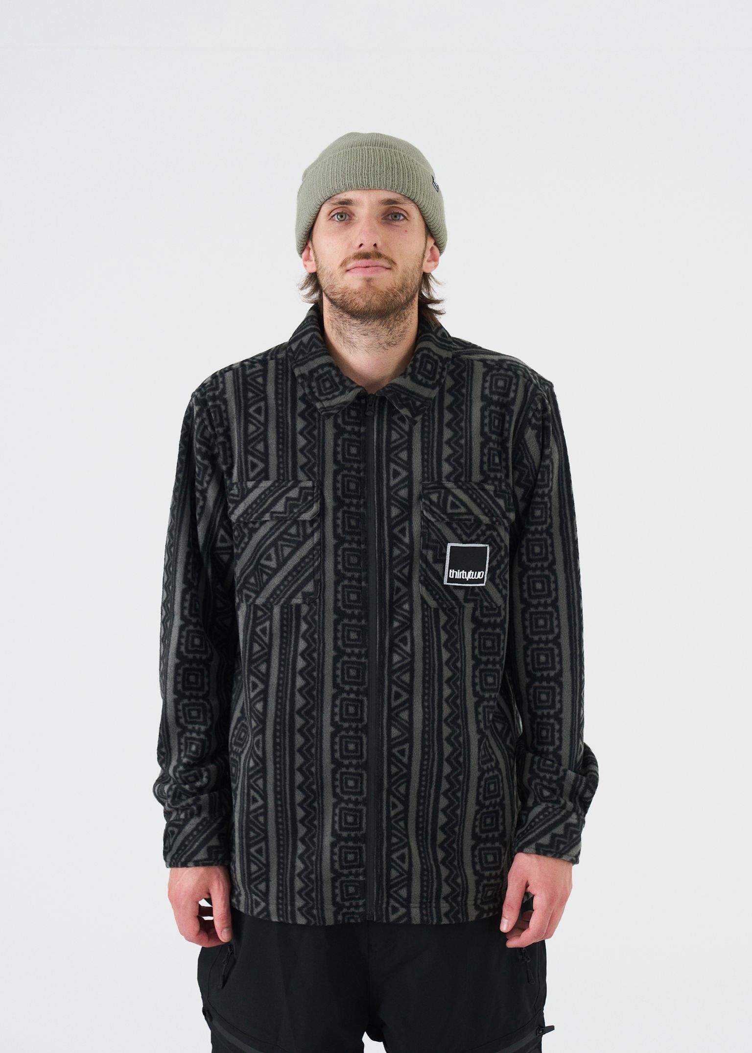 Rest Stop Zip Up Shirt image