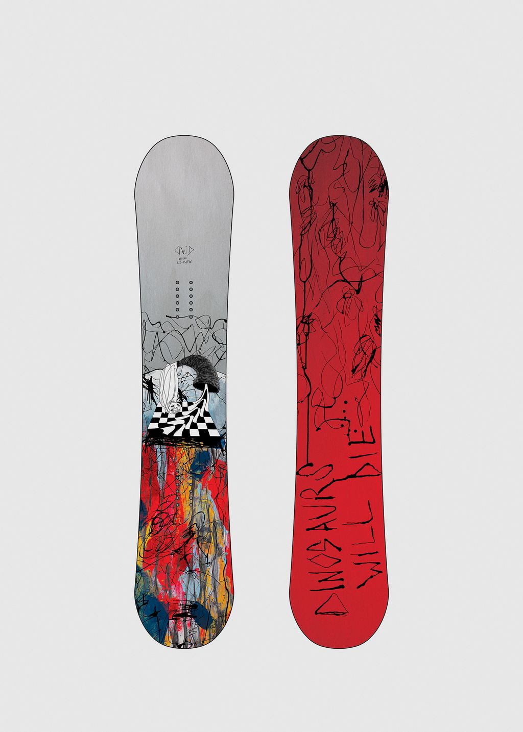 スノーボード DINOSAURS WILL DIE DARRAH149FIX NATION M Dinosaurs Will Die Darrah Snowboard