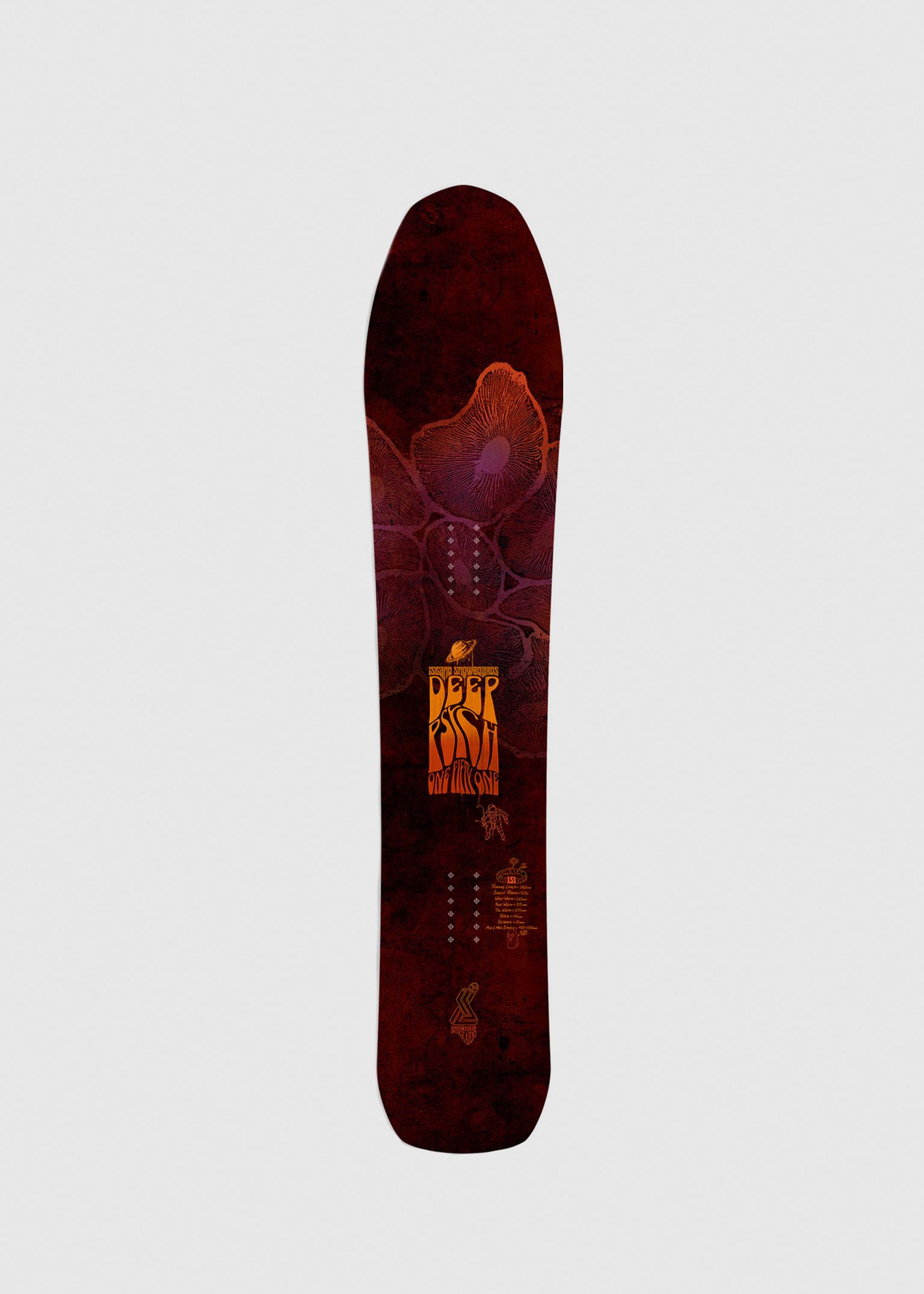 Deep Psych Dark Snowboard image