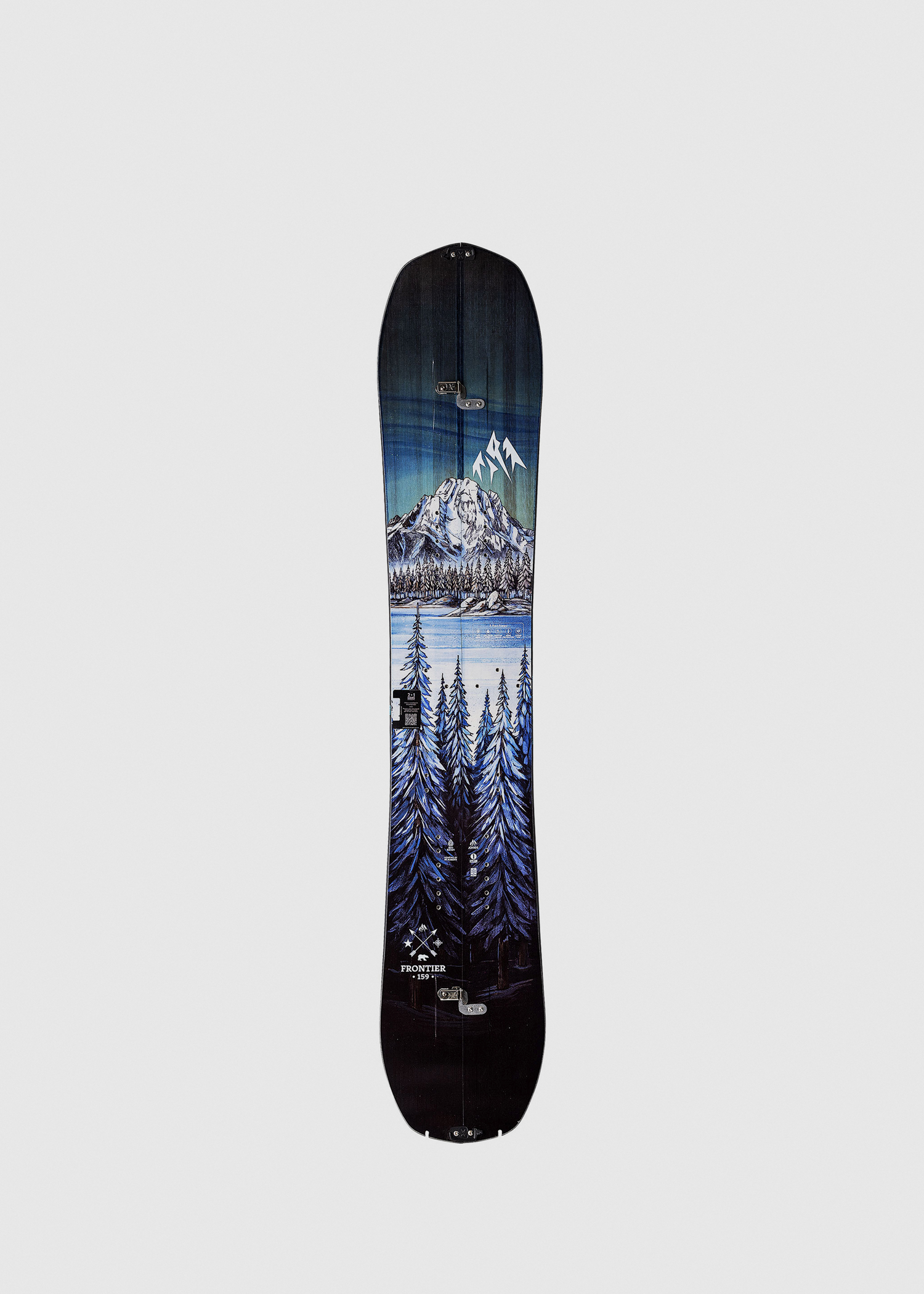 Jones Frontier Split 159 ビンディング スキン付き Jones Frontier Split 159 ビンディング スキン付き