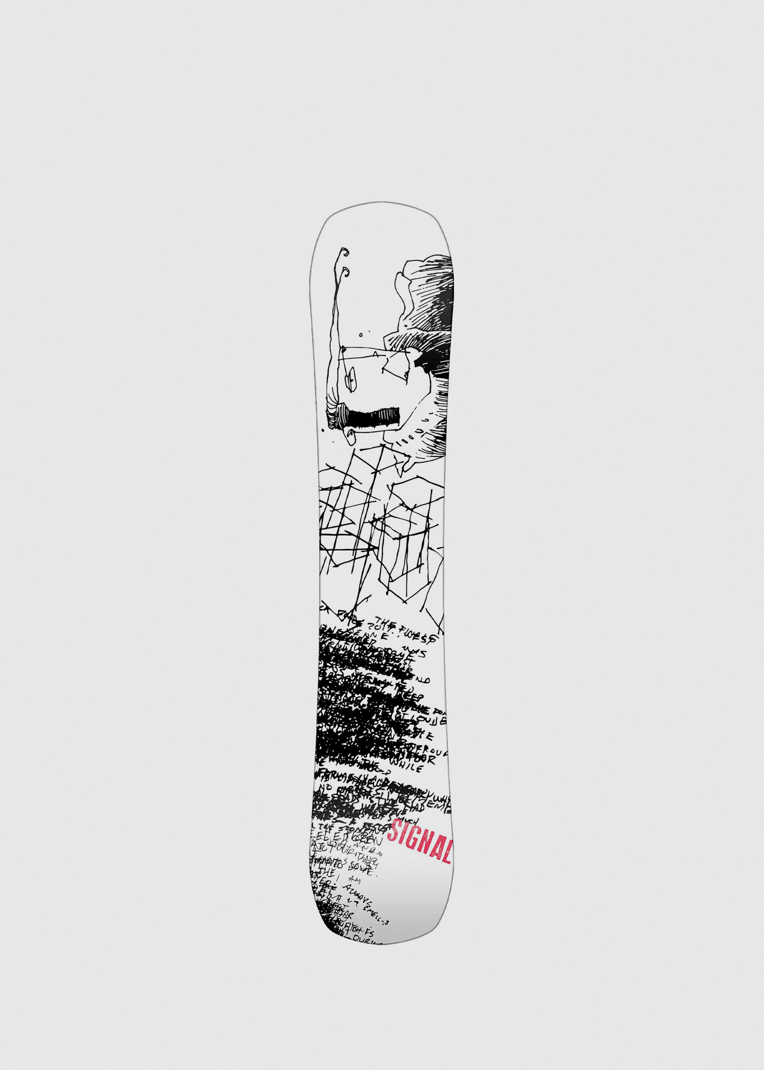 SIGNAL DISRUPTOR スノーボードデッキ 2020 Upper Decks Park Boards: Signal Disruptor - Snowboarder