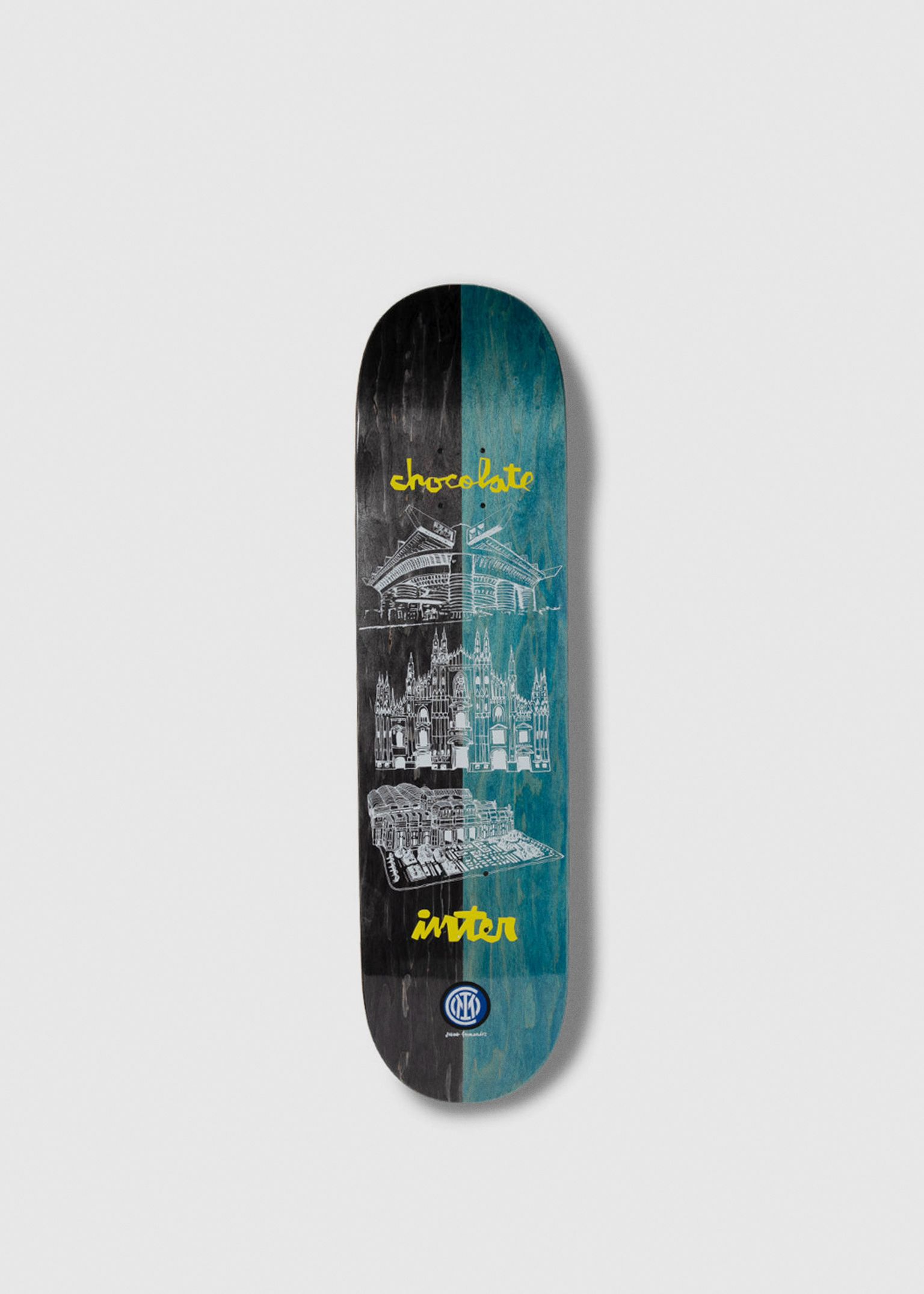 Fernandez Inter Milan 8.25' Skateboard Deck image