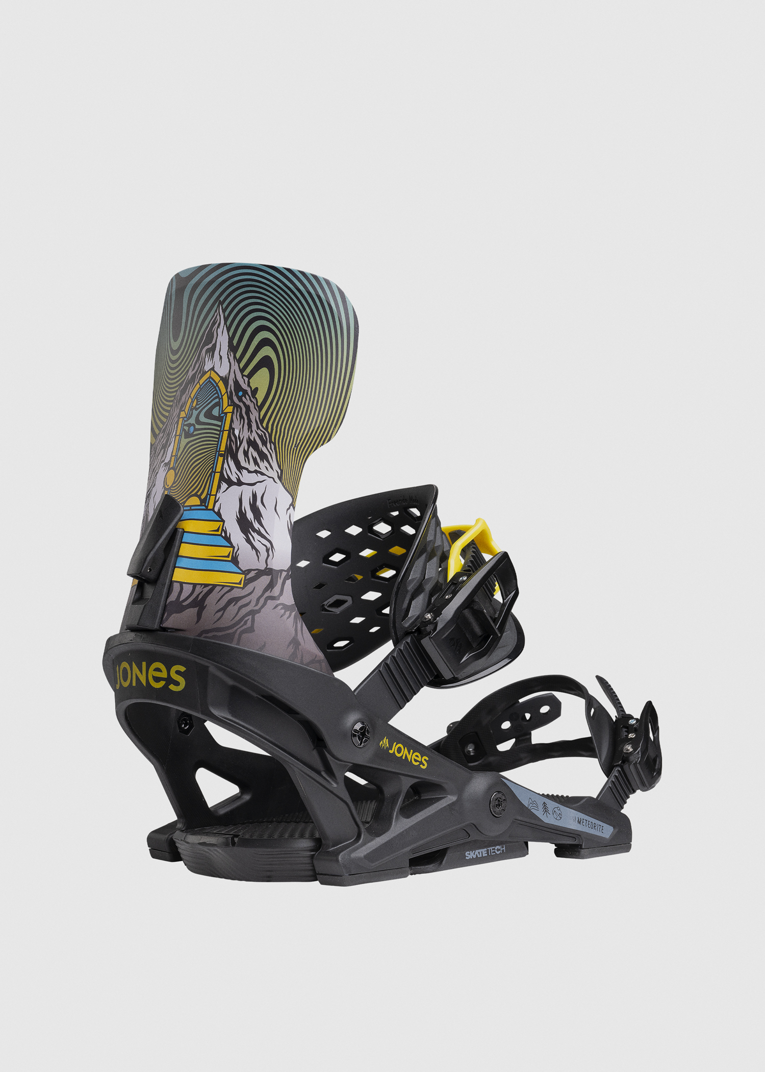 Jones snowboard binding METEORITE Mサイズ Men's Meteorite Snowboard Binding 2025 | Jones Snowboards