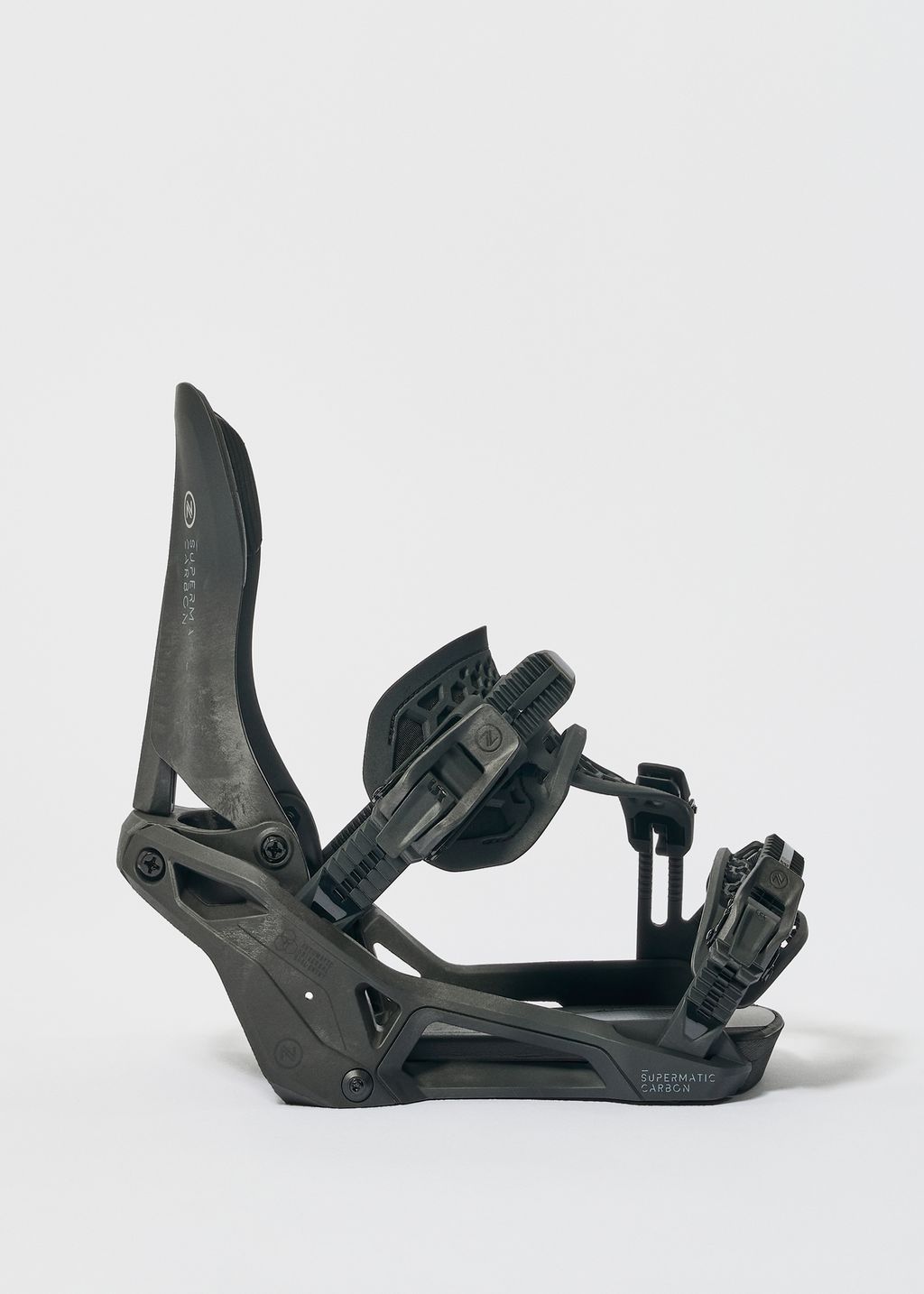 Nidecker Supermatic Carbon Snowboard Bindings