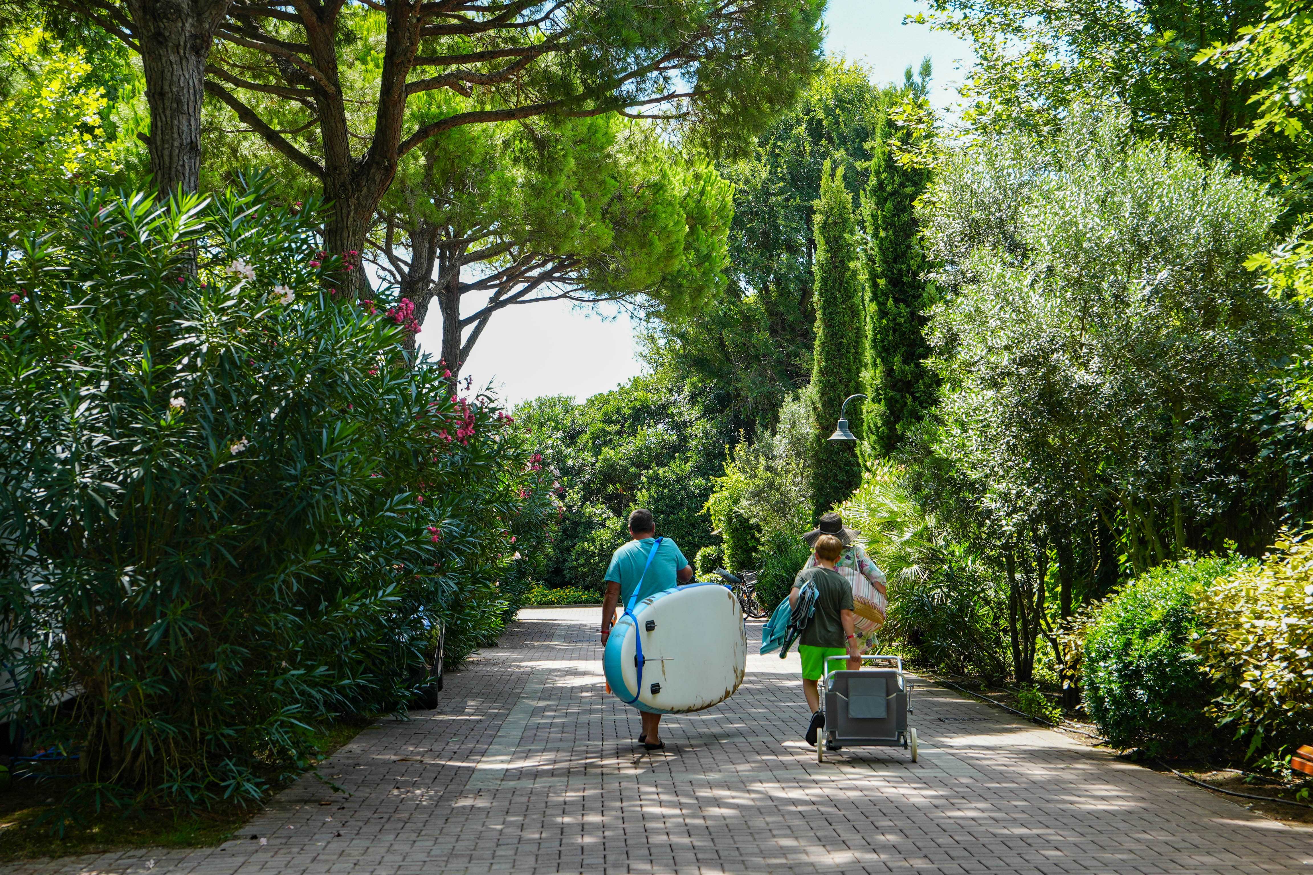 Mobilità all’interno del campeggio