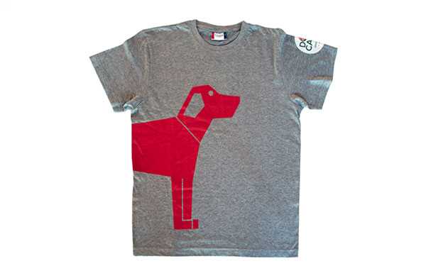 T-shirt Grigia Dog Camp