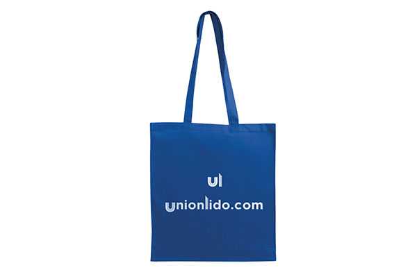 Shopper cotone Blu Royal