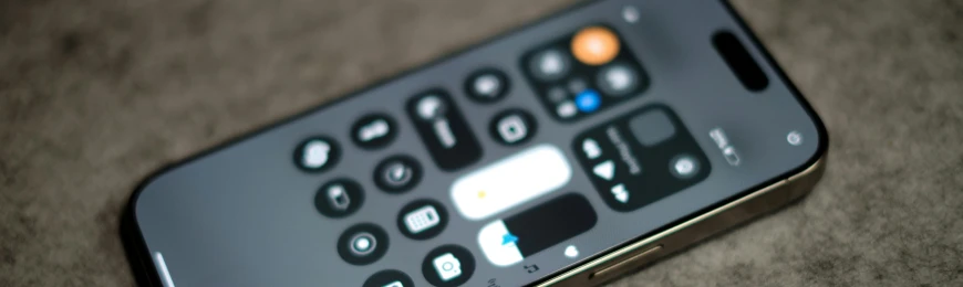 Embedded Telco - a mobile screen showing settings control display