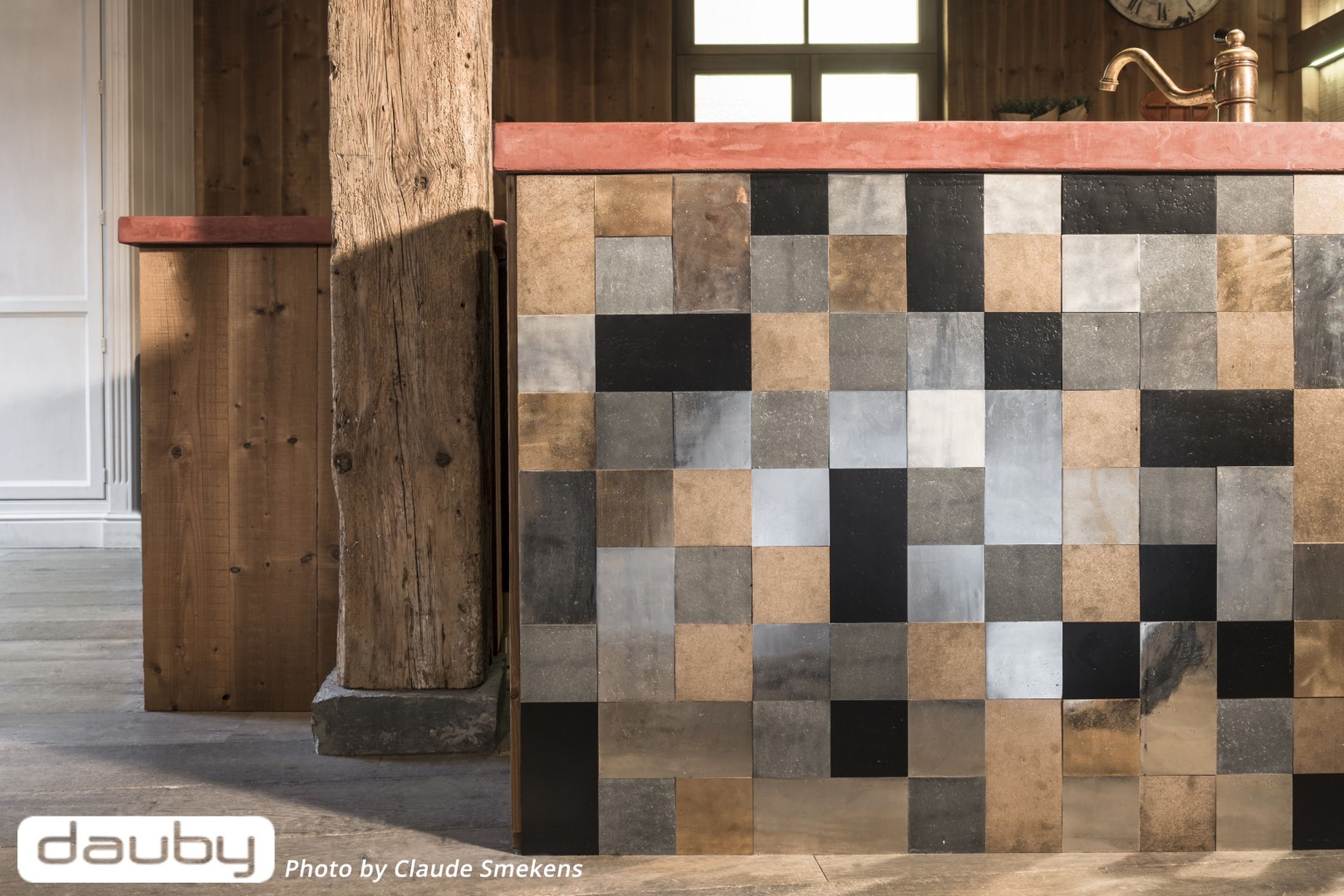 Pure Tiles bronzen tegels