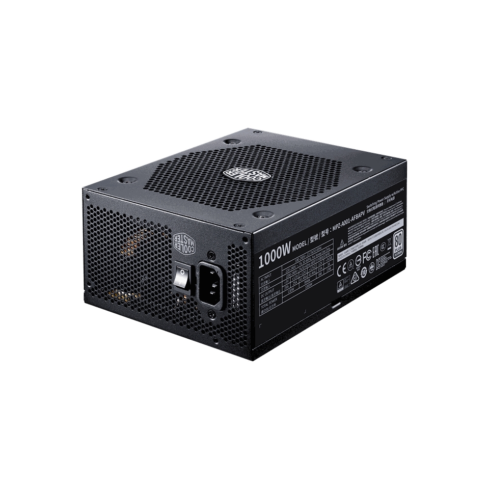 V1000 Platinum 1000W Full-Modular 80 Plus Platinum Power Supply 