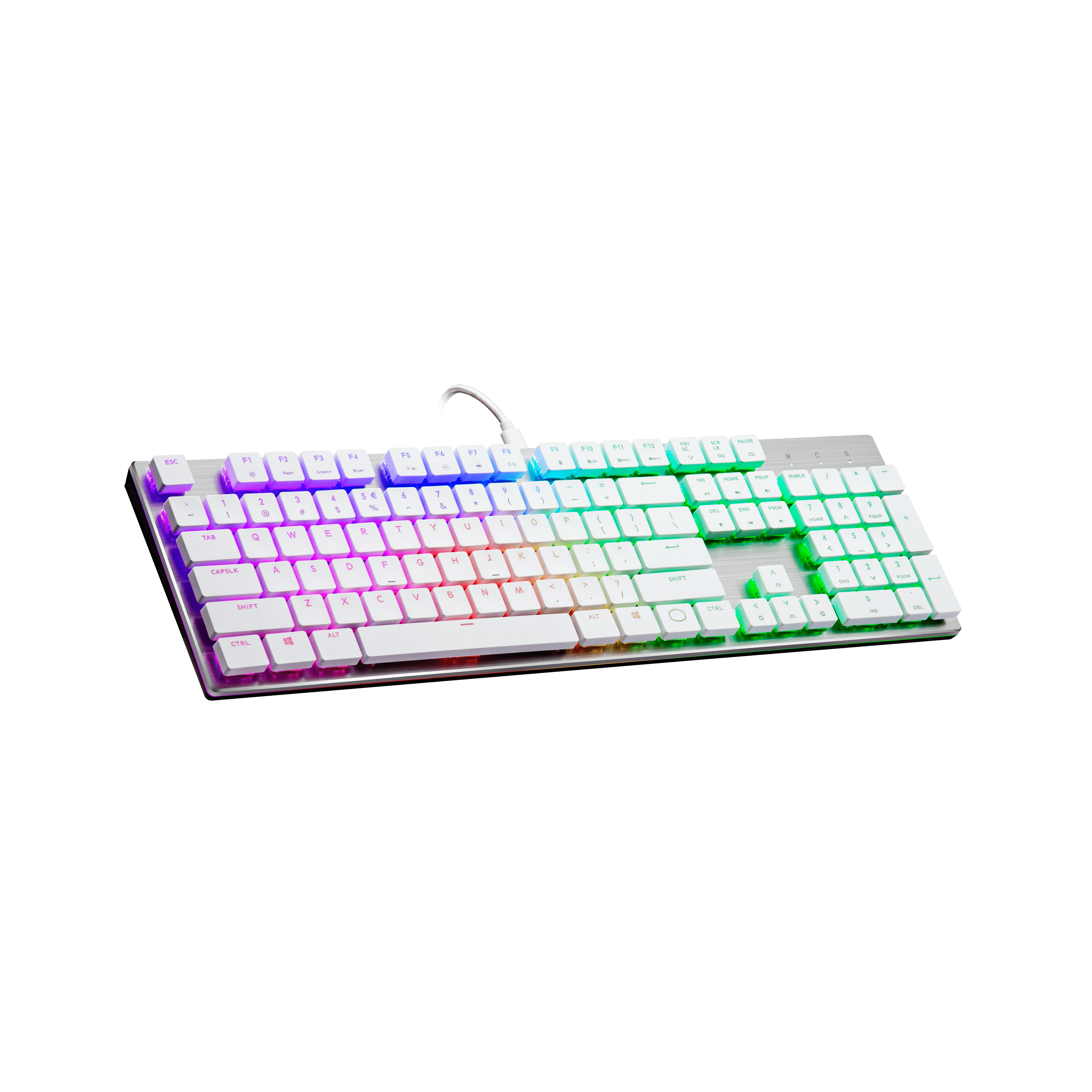 SK650 White Limited Edition Mechanical Keyboard | Cooler Master
