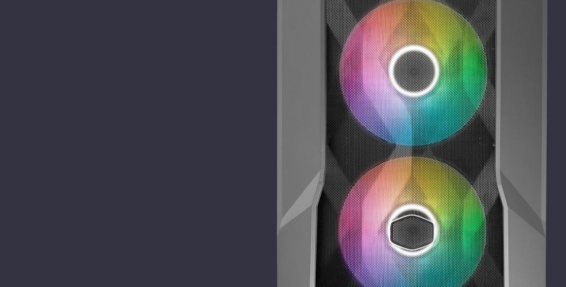 Cooler Master integrated flagship Mobius 120P ARGB fans