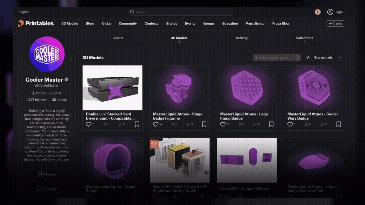 Printables Community Preview