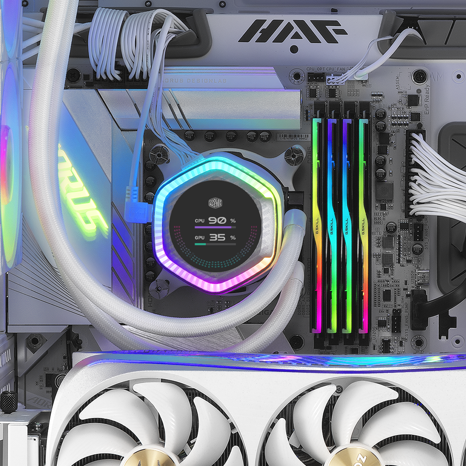 Cooler Master Releases the MasterLiquid 360 Ion White | Cooler Master