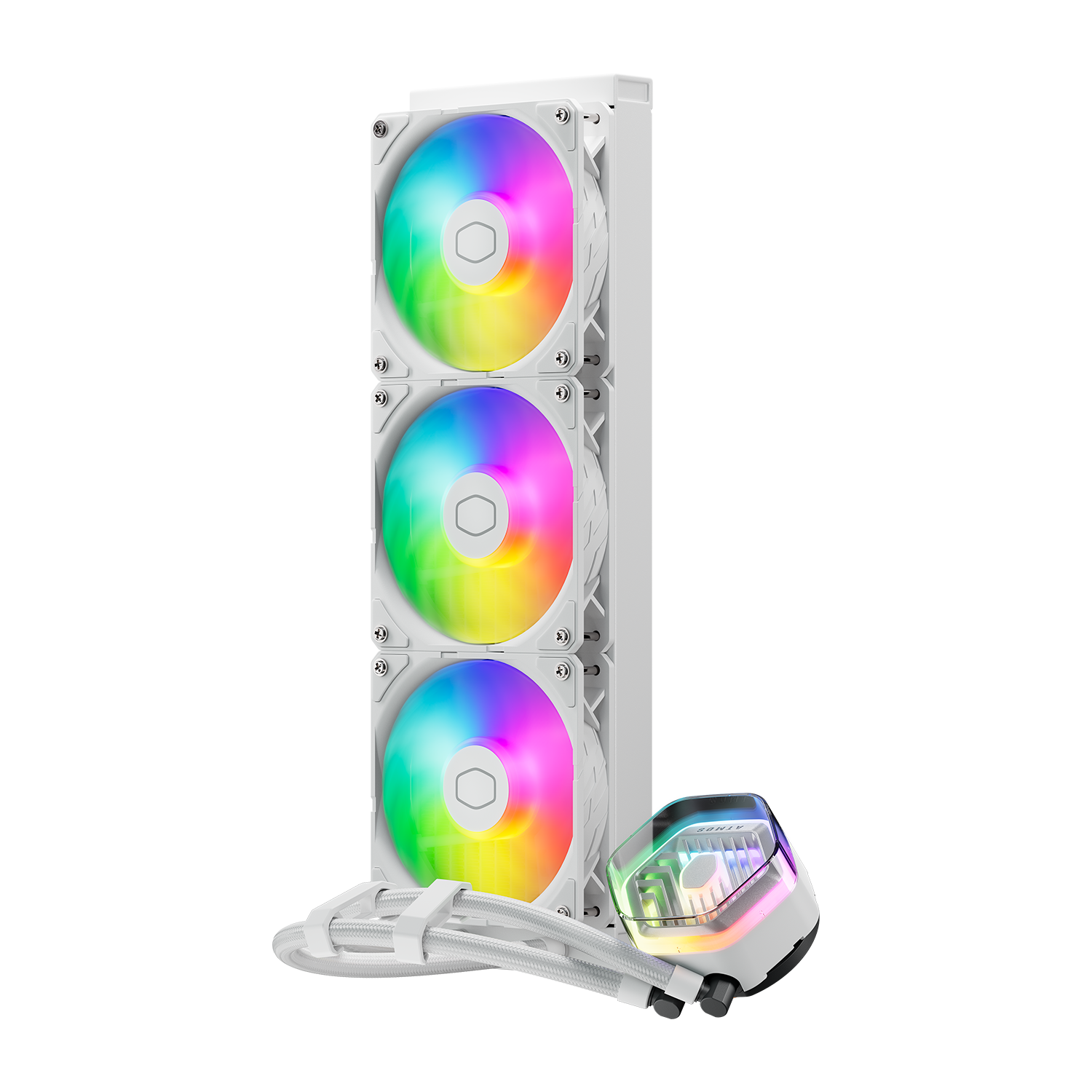 【新品】COOLER MASTER MasterLiquid 360 Atmos MasterLiquid 360 ATMOS White AIO Liquid Cooler | Cooler Master