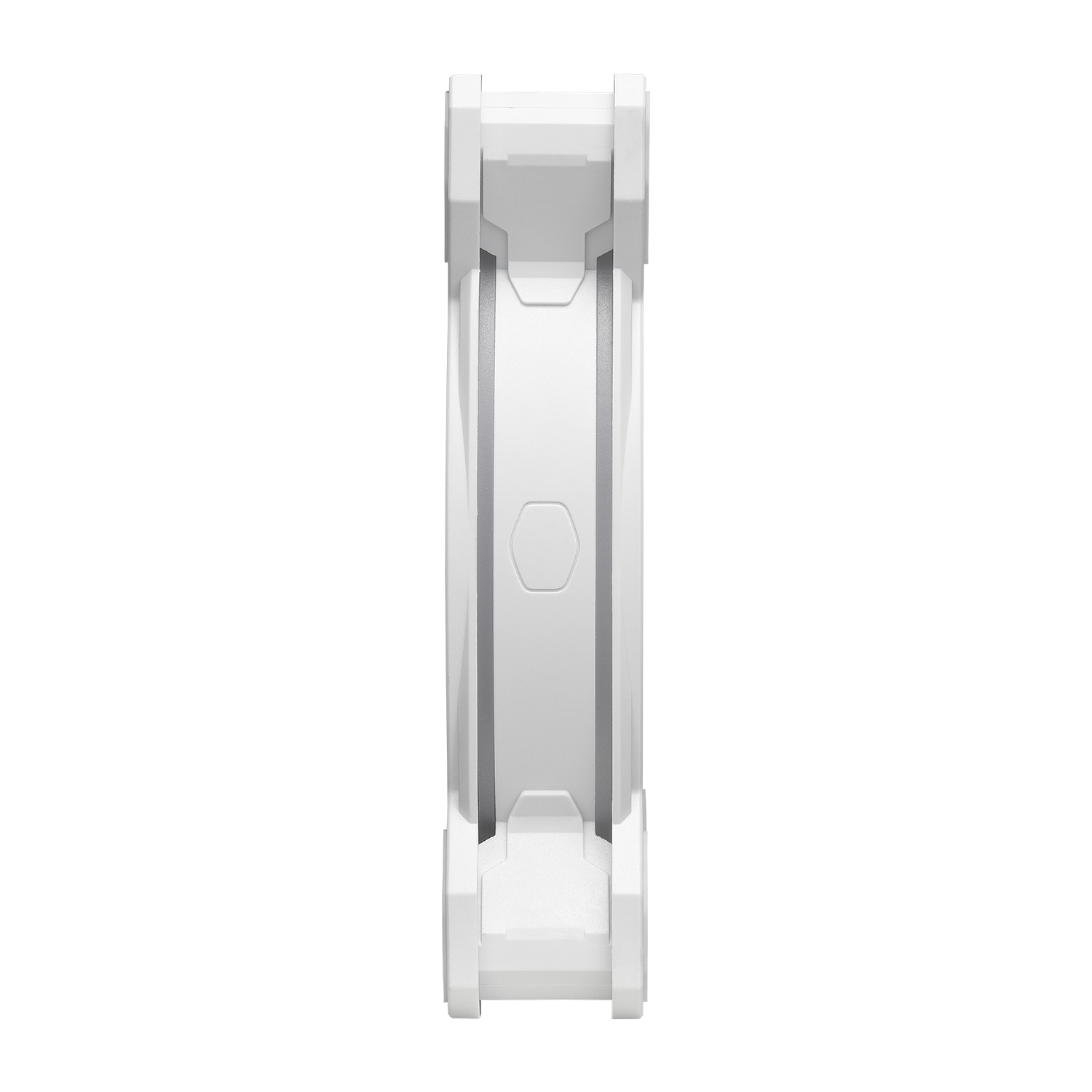 Cooler Master MasterFan MF120 Halo (White Edition, 3 in 1 with ARGB LED Controller) - Duo-Ring Addressable RGB Lighting 120mm PWM Fan with 24 Independently-Controlled LEDS