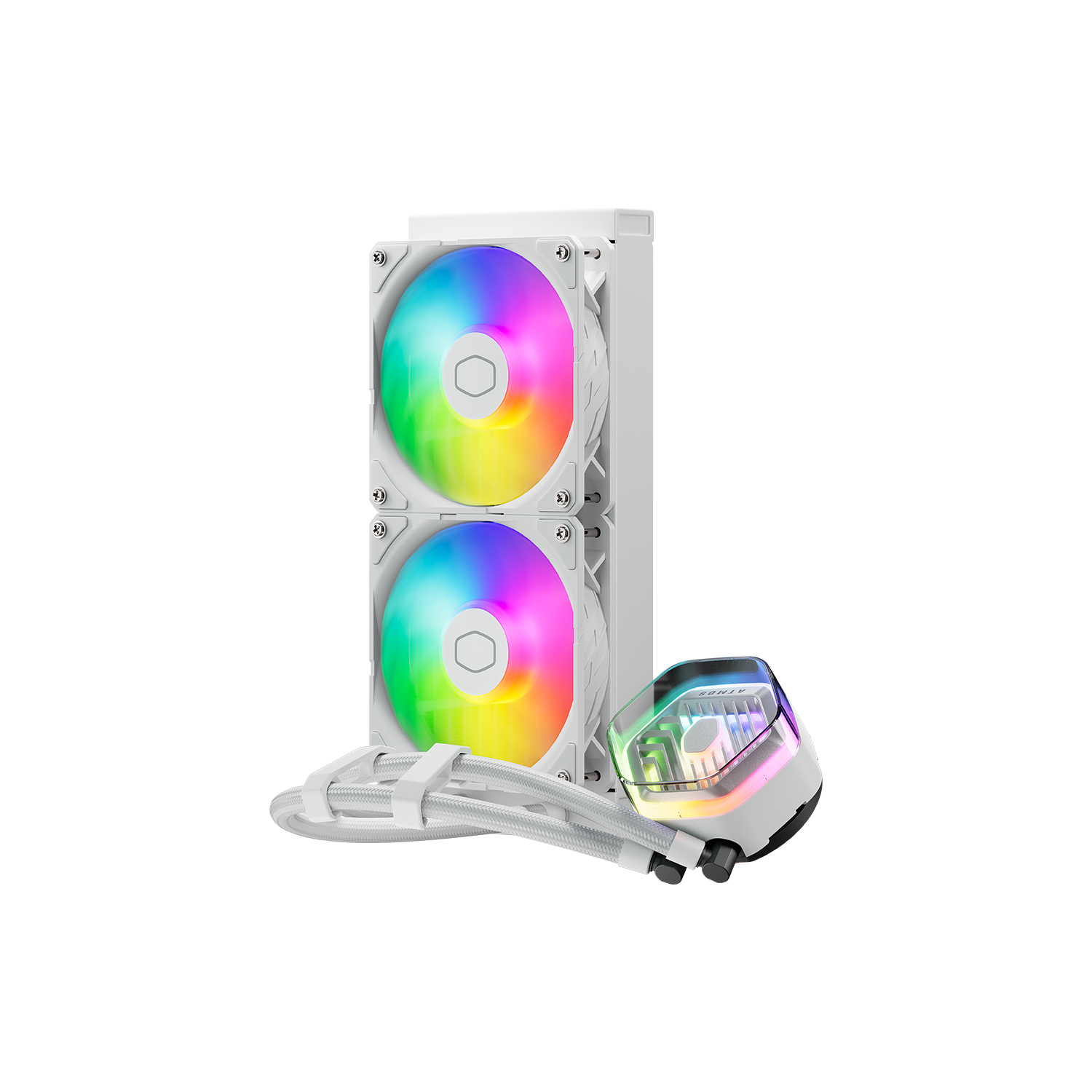 PC用ファン・クーラー MasterLiquid 240 ATMOS White MasterLiquid 240 ATMOS White AIO Liquid Cooler | Cooler Master