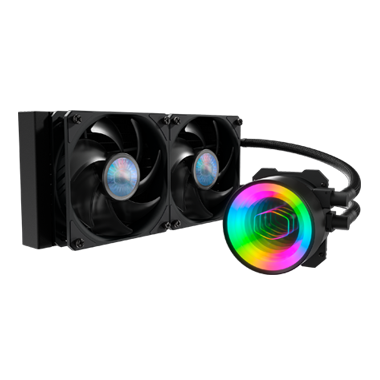 Cooler Master MasterLiquid ML280 ミラ ARGB MasterLiquid ML280 Mirror CPU Liquid Cooler | Cooler Master