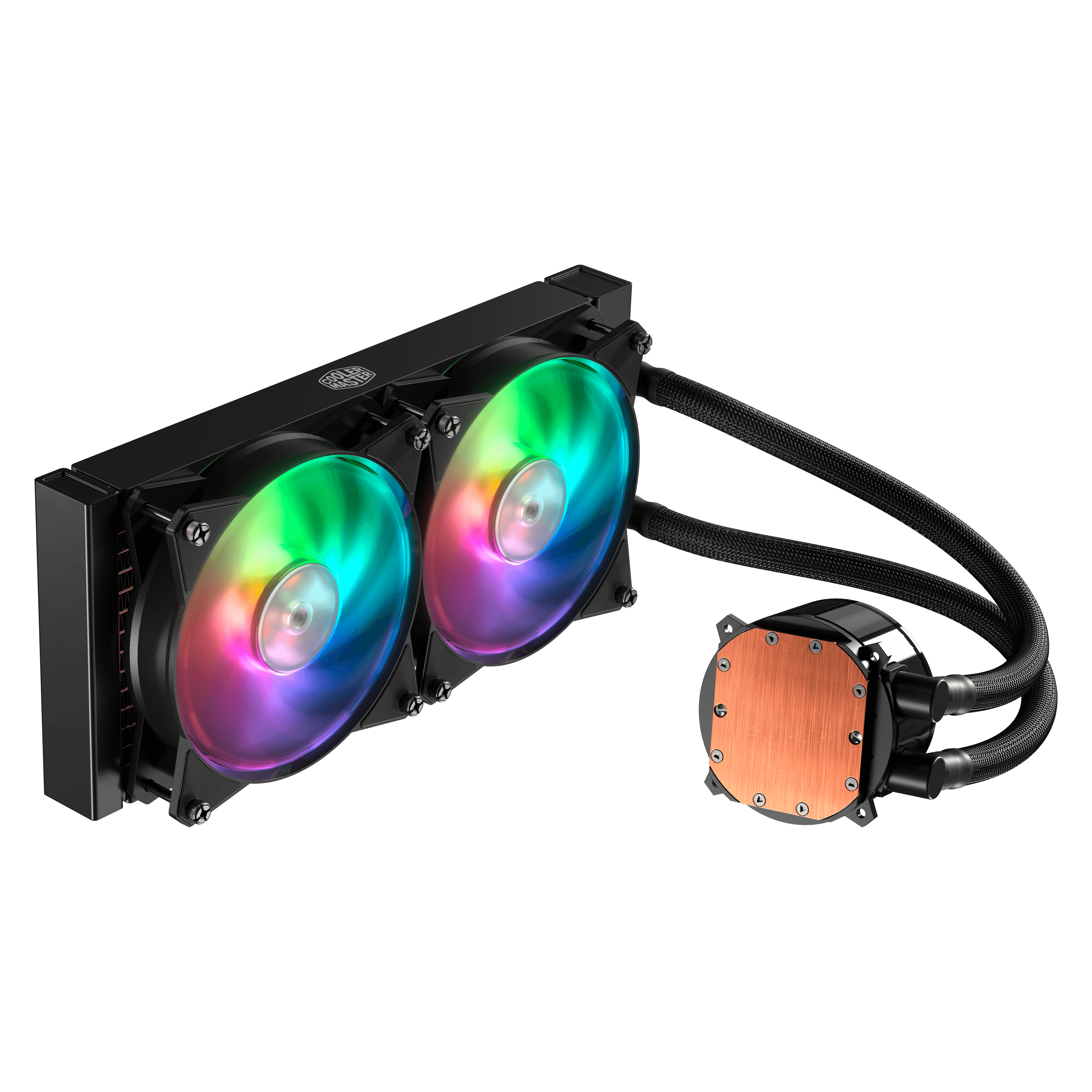 240mm簡易水冷　cooler Master ML240RS RGB MasterLiquid ML240R RGB all-in-one liquid CPU cooler