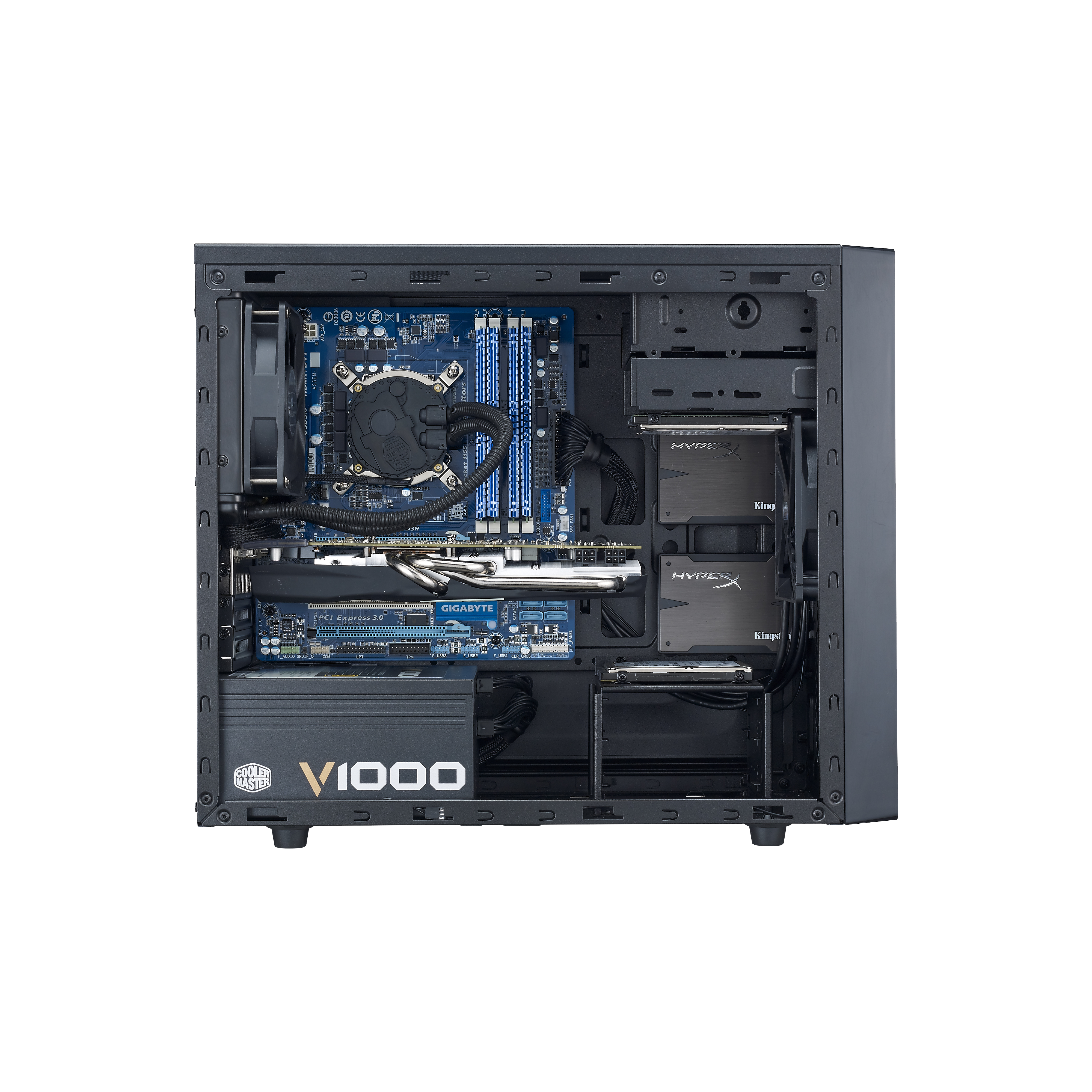 PCパーツ COOLER MASTER - COOLER MASTER 1200W Cooler Master V1200 Platinum Power Supply Review | KitGuru