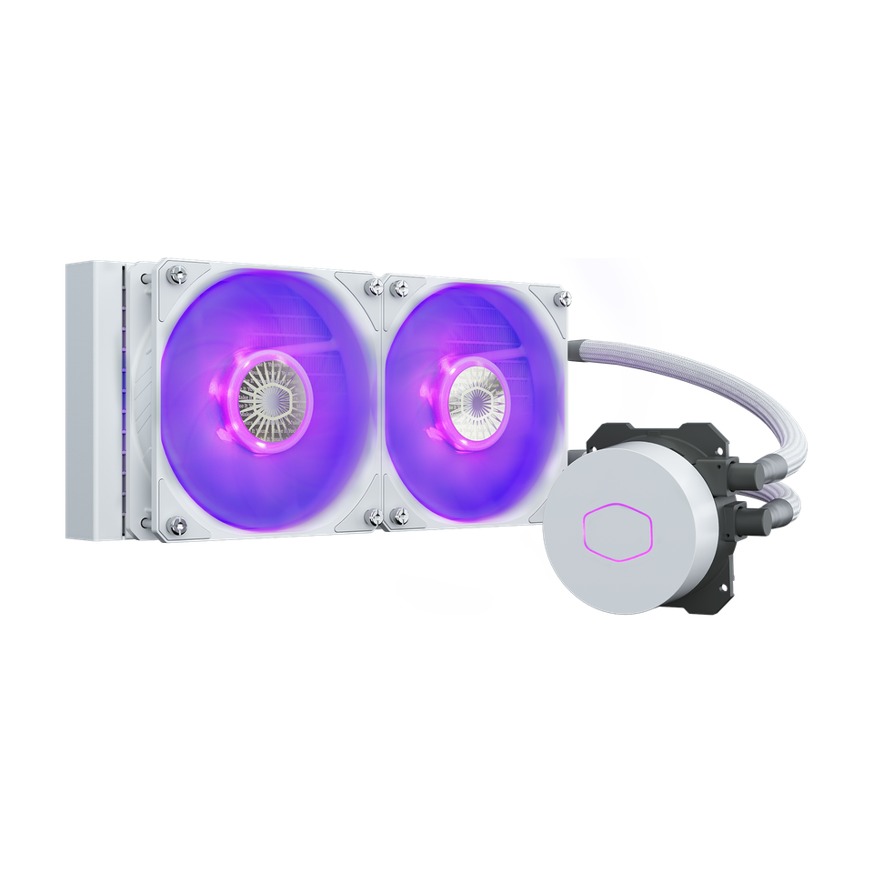 MasterLiquid ML240L V2 RGB White Edition CPU Liquid Cooler 