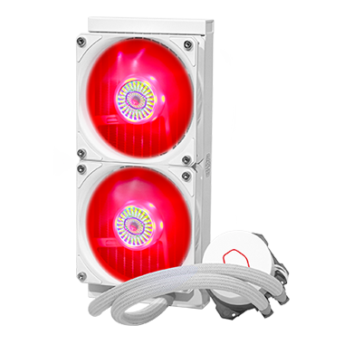 MasterLiquid ML240L V2 RGB White Edition CPU Liquid Cooler