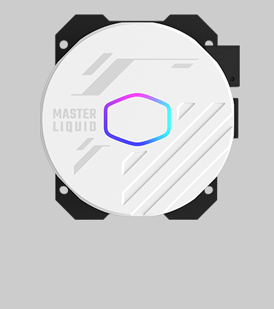マスターリキッド　240L ARGB ホワイト MasterLiquid 240L Core ARGB White CPU Liquid Cooler | Cooler
