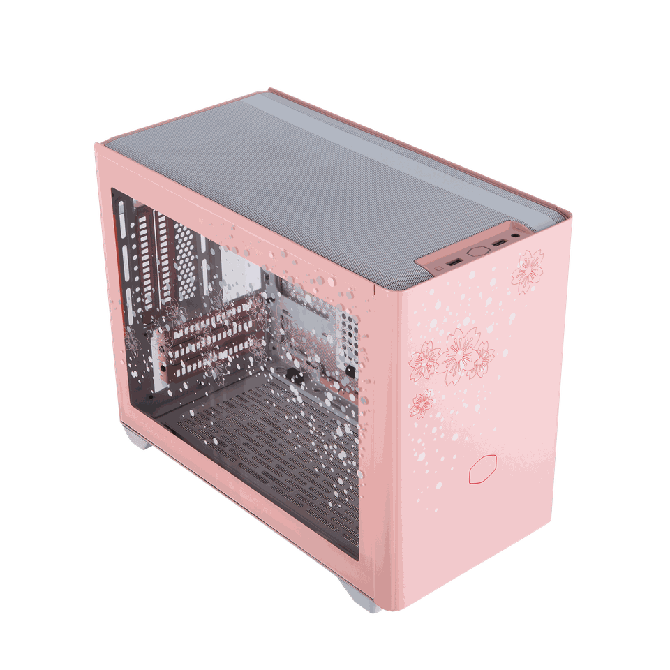 MasterBox NR200P Sakura Limited Edition Mini-ITX/DTX PC Case 