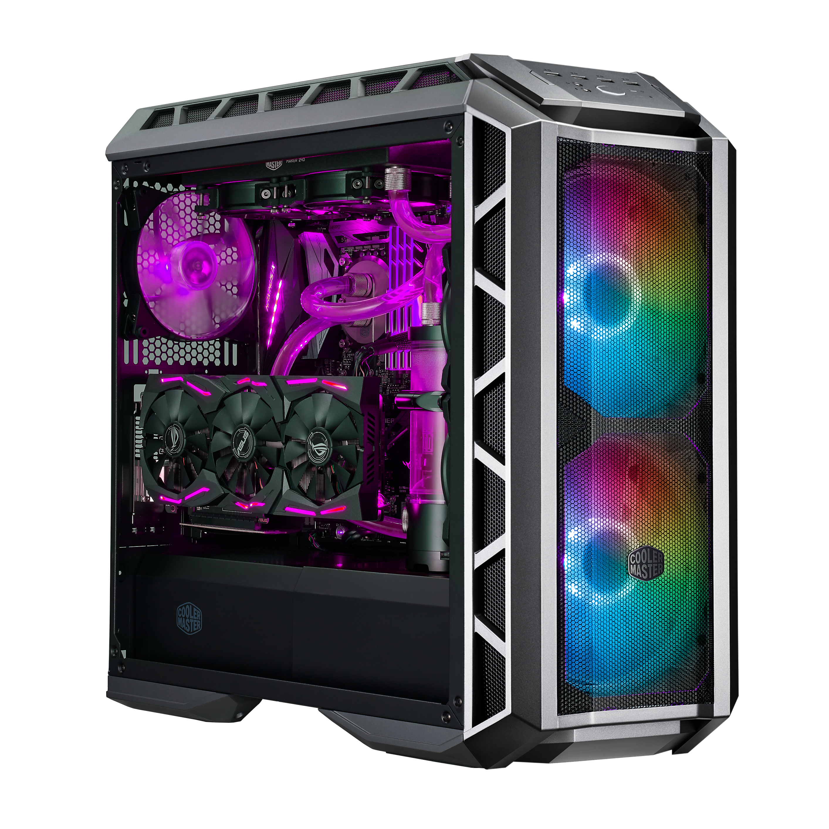 MasterCase H500P Mesh ARGB Mid Tower PC Case | Cooler Master