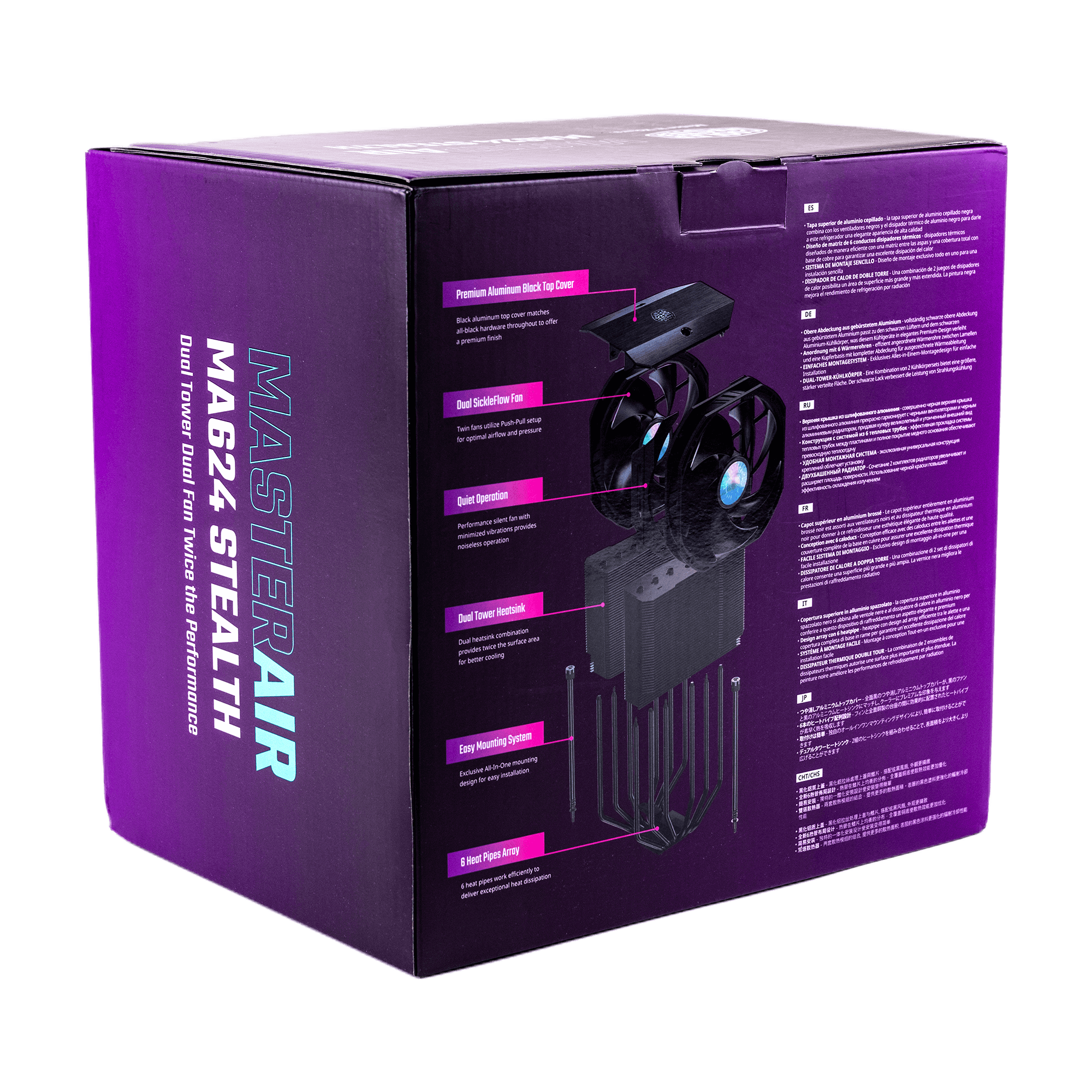MasterAir MA624 Stealth | Cooler Master
