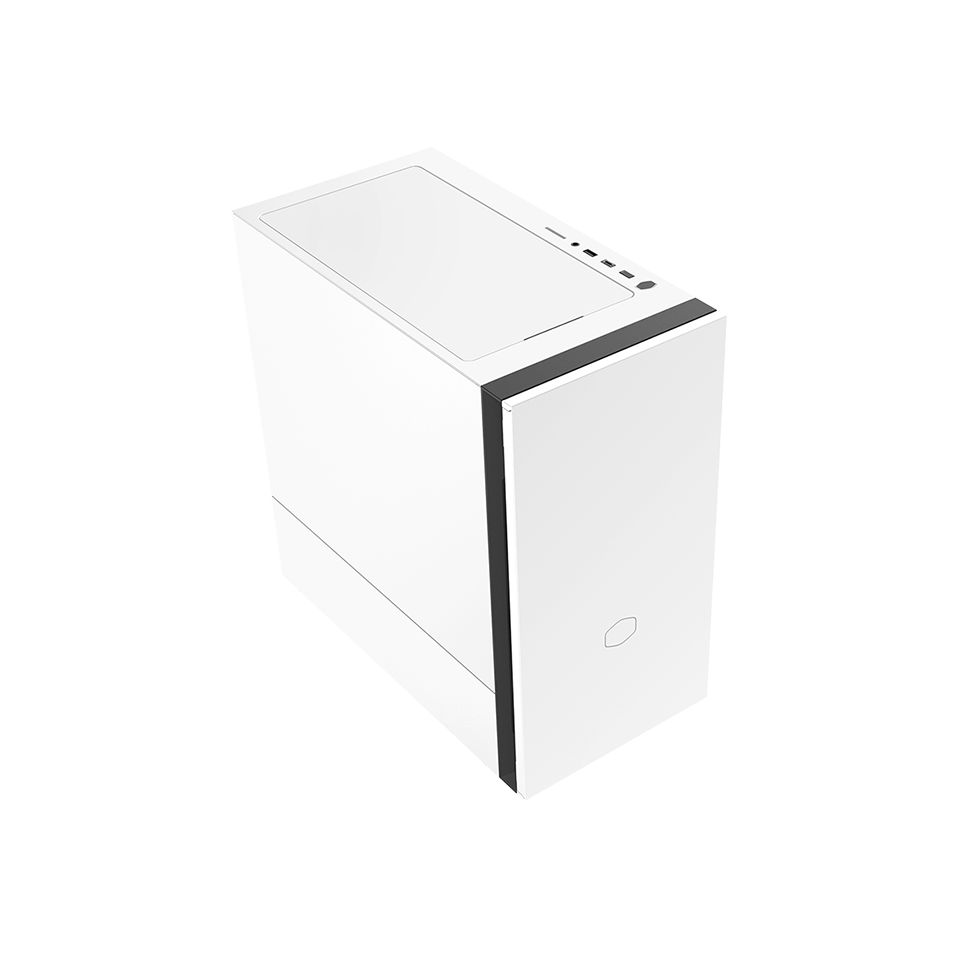 Silencio S400 White Mini Tower PC Case | Cooler Master