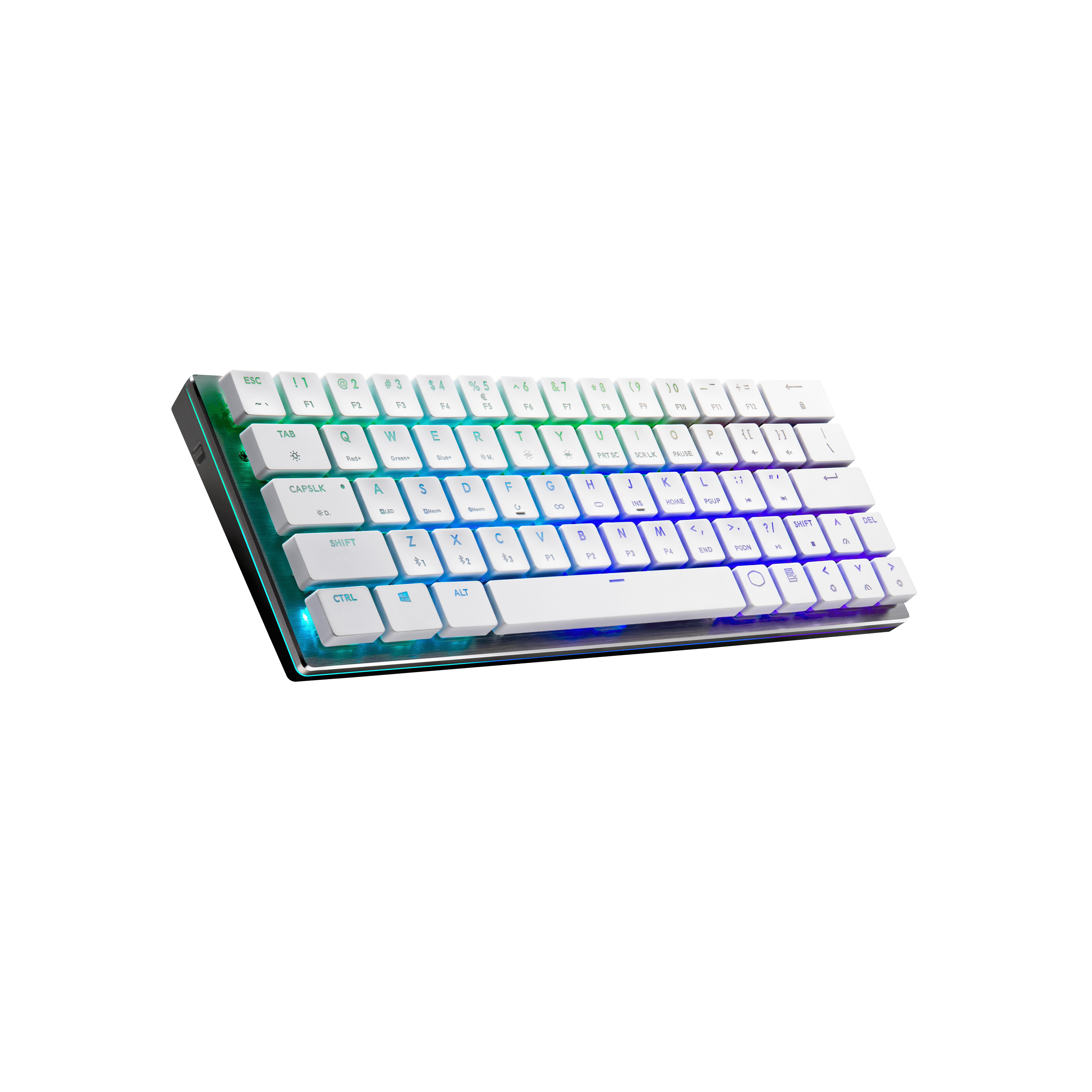 SK621 White Low Profile 60% Gaming Keyboard | Cooler Master