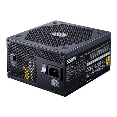 V550 Gold 550W Semi-Fanless Full-Modular Power Supply