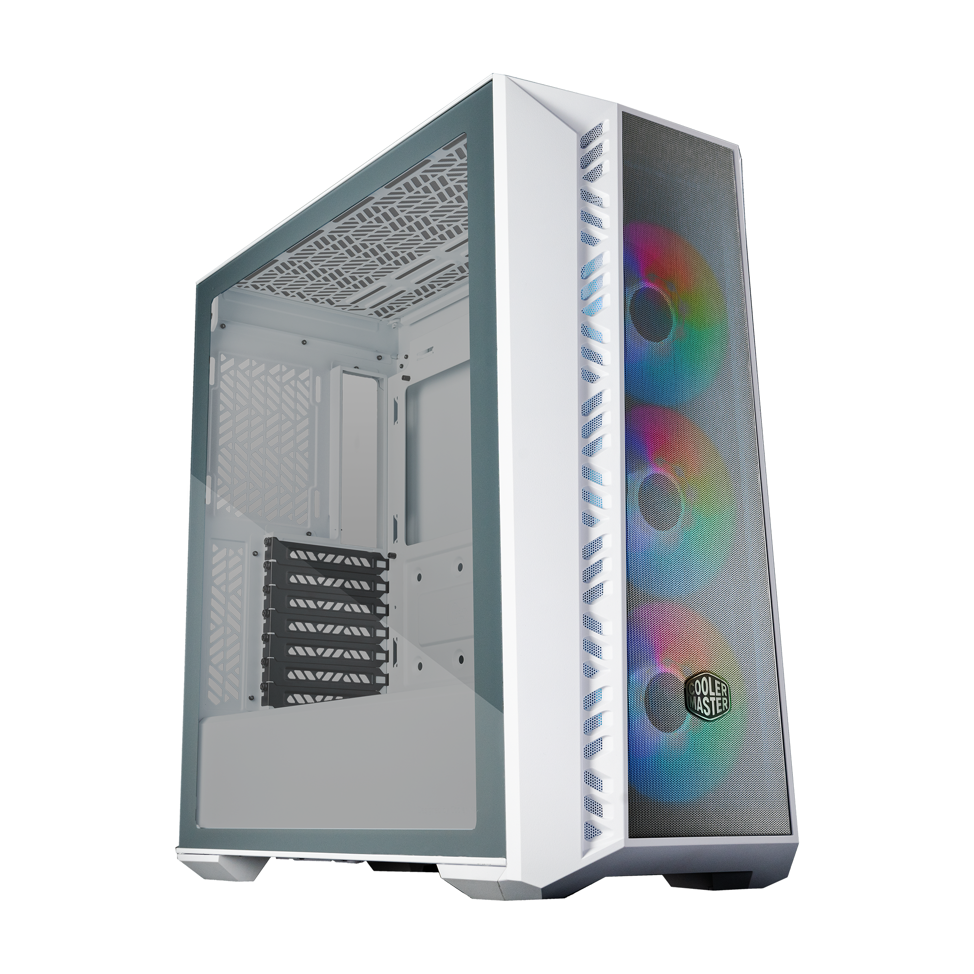 アパレル通販サイトランキング MasterBox Master Cooler | Case PC ATX ARGB Mesh 520 PCケース(自作PC用)