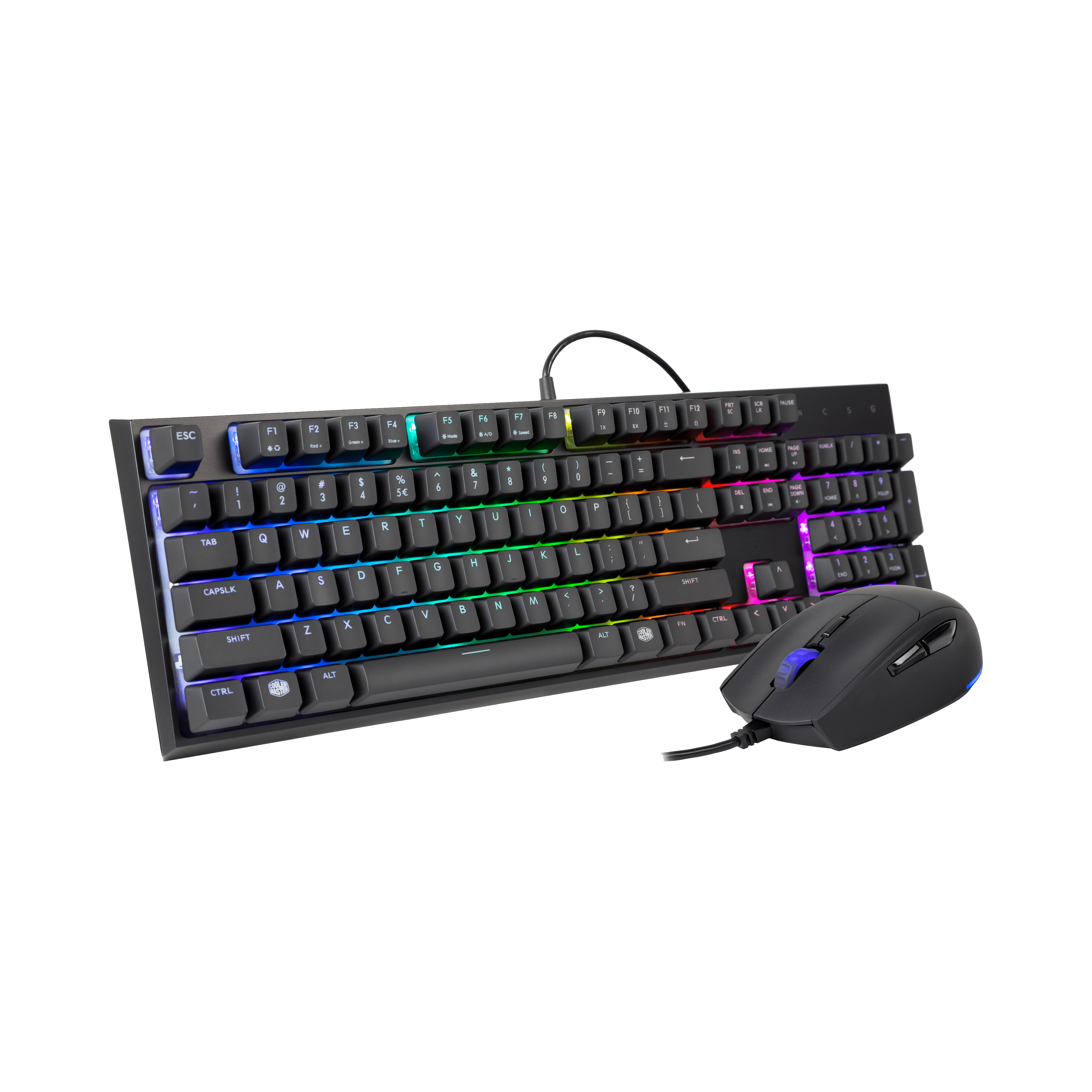 【新品未使用】Cooler Master MasterSet MS120 日本語 MasterSet MS120 | Cooler Master ゲーミングキーボード・マウスセット