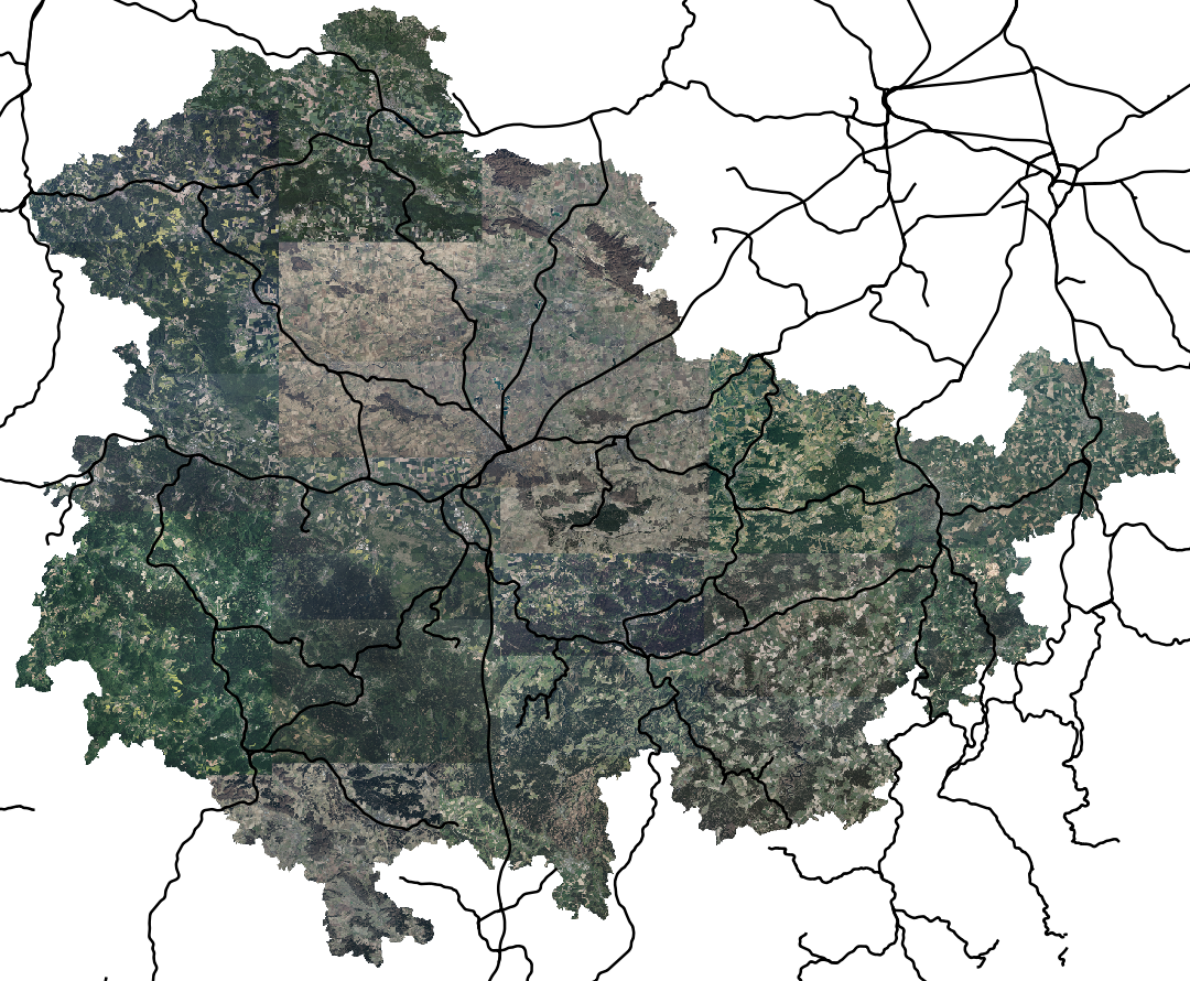 QGIS, Tutorial, Erweiterungen, Plugins, GeoBasis_Loader, Thüringen, DOP, Luftbild