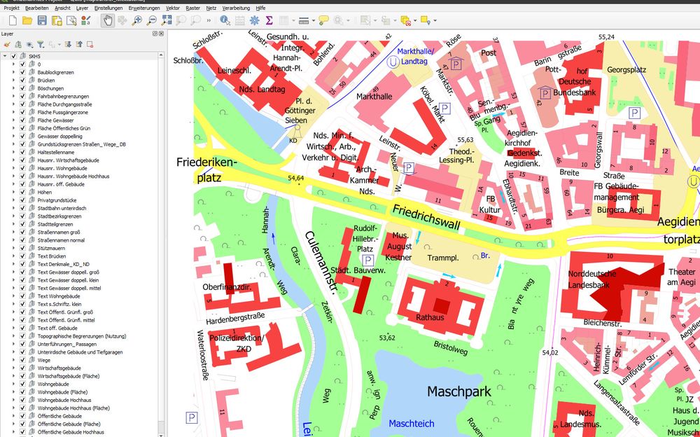 import, dwg, cad, qgis