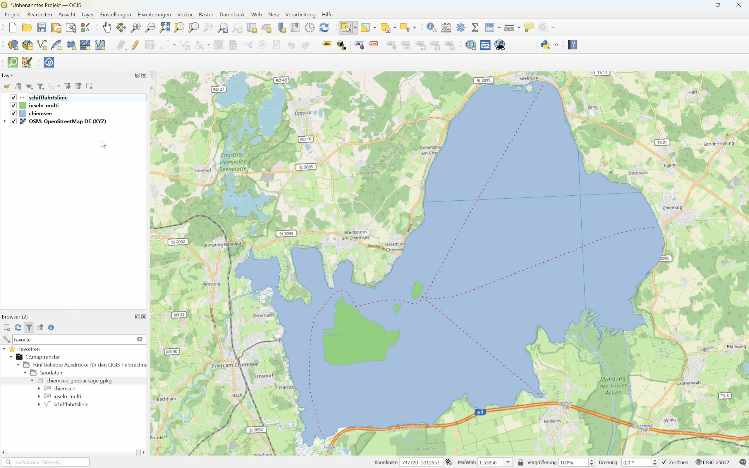 qgis, feldrechner, round