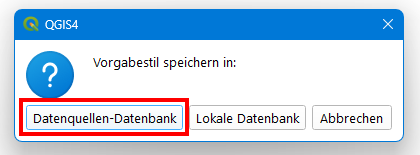 Datenquell-Datenbank