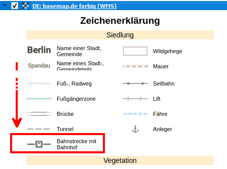 QGIS, Tutorial, Erweiterungen, Plugins, GeoBasis_Loader, Deutschland, Verwaltungsgebiete, Legende, Bahnstrecken