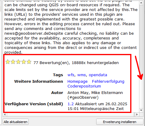 QGIS, Tutorial, Erweiterungen, Plugins, GeoBasis_Loader, installieren, geoObserver