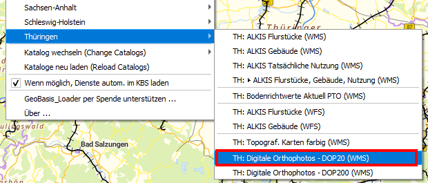![QGIS, Tutorial, Erweiterungen, Plugins, GeoBasis_Loader, Thüringen, DOP, Luftbild](attachment:326c80df-06f1-4395-8280-9962c6762d13:DOP-Thringen.png)  QGIS, Tutorial, Erweiterungen, Plugins, GeoBasis_Loader, Thüringen, DOP, Luftbild